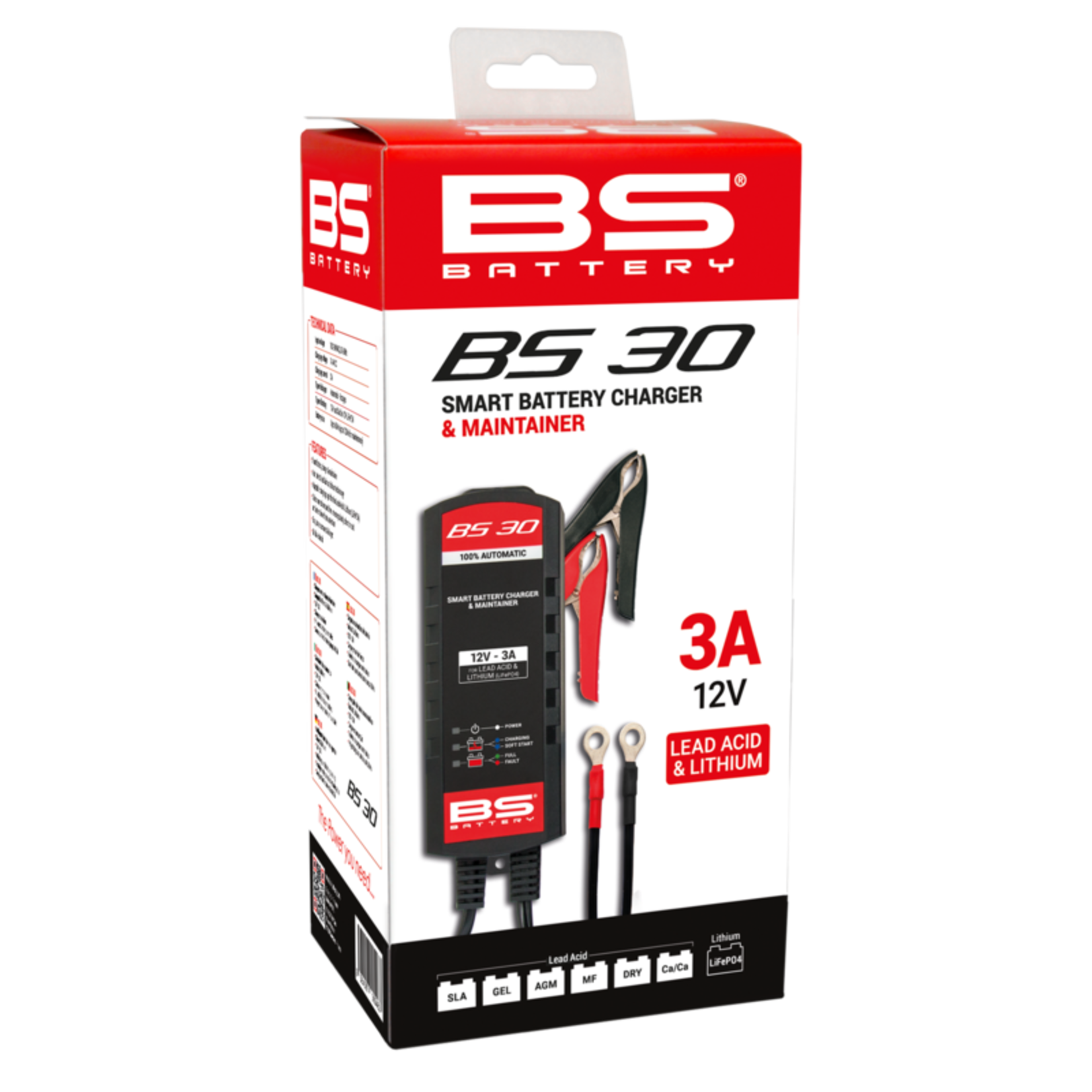 BS BATTERY BS30 Smart intelligente acculader
