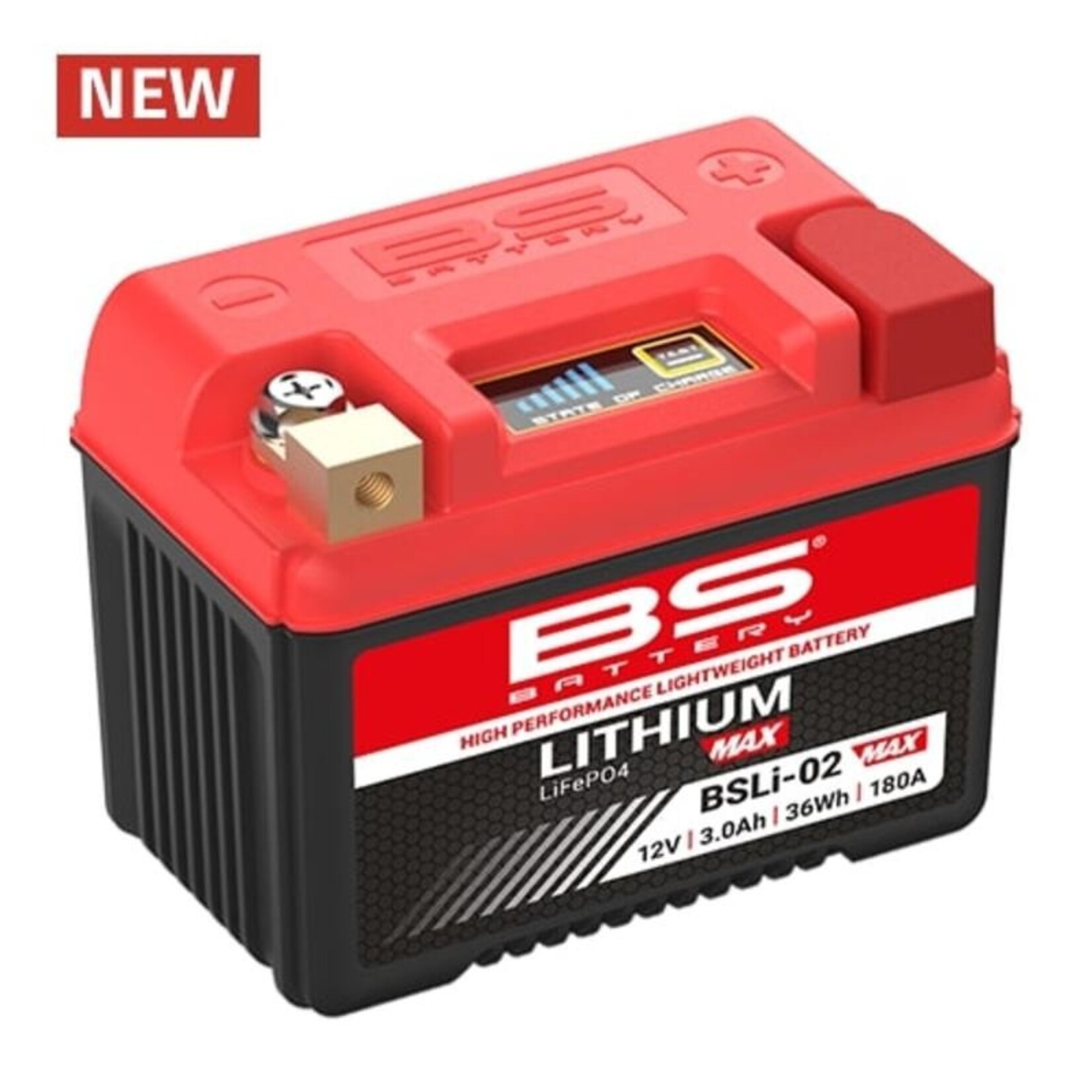 BS BATTERY Accu Lithium-ijzerfosfaat - BSLi-02 MAX