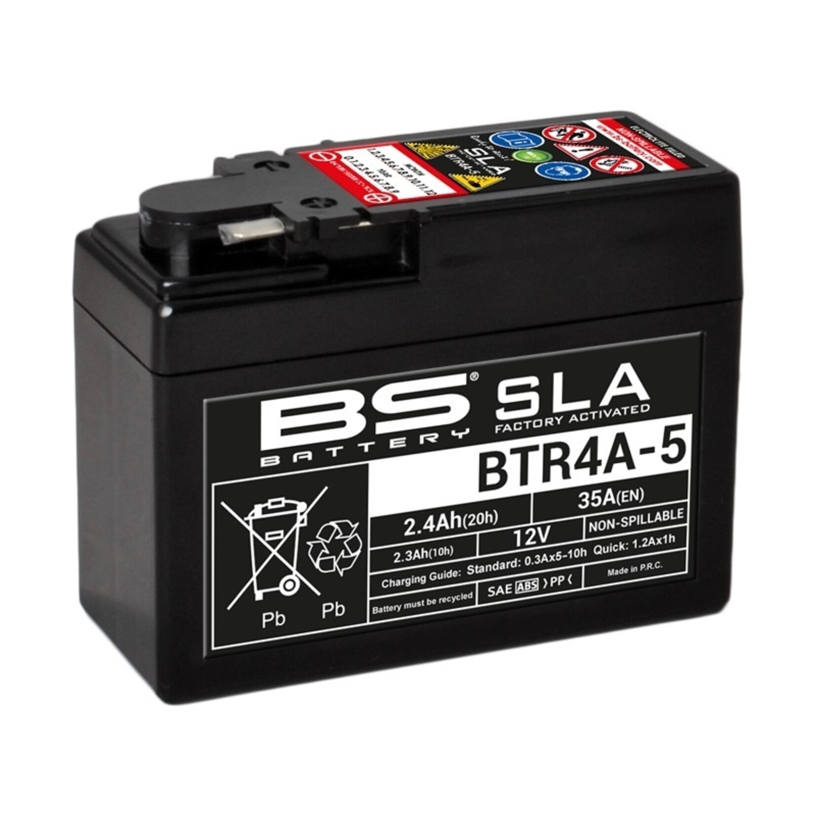 BS BATTERY SLA Accu Onderhoudsvrij - BTR4A-5