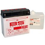 BS BATTERY Accu Conventioneel met zuurpakket - 51814 (12C16A-3B)