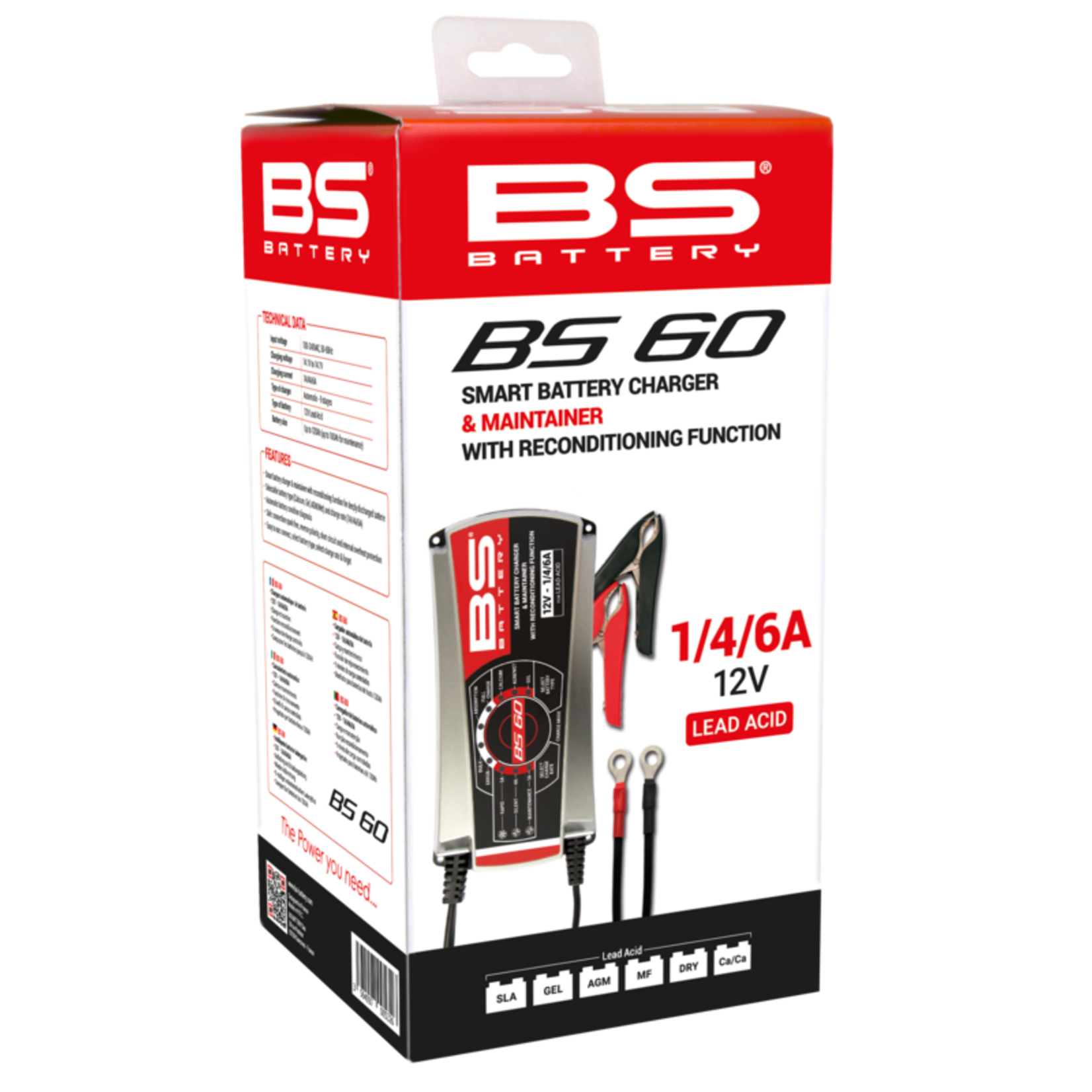 BS BATTERY BS60 Pro-Smart intelligente acculader