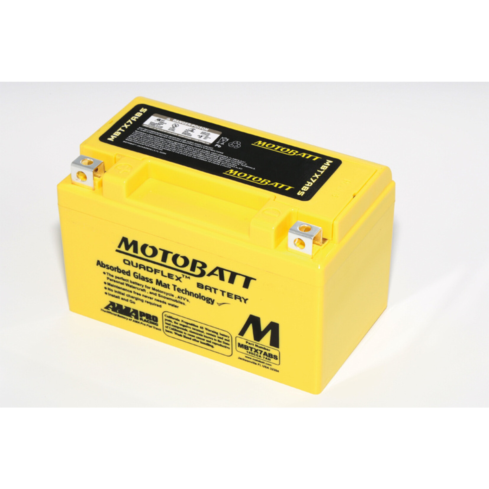 MOTOBATT Motorfiets accu MBTX7ABS