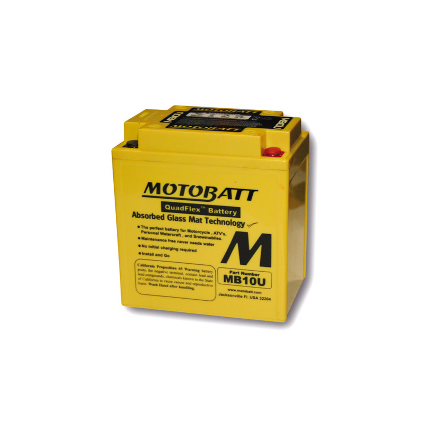 MOTOBATT Motorfiets accu MB10U