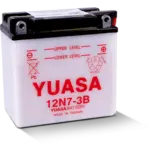 YUASA Accu Conventioneel zonder zuurpakket - 12N7-3B