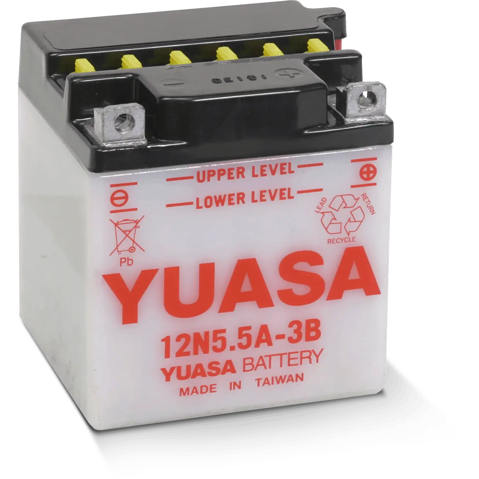 YUASA Accu Conventioneel zonder zuurpakket - 12N5.5A-3B