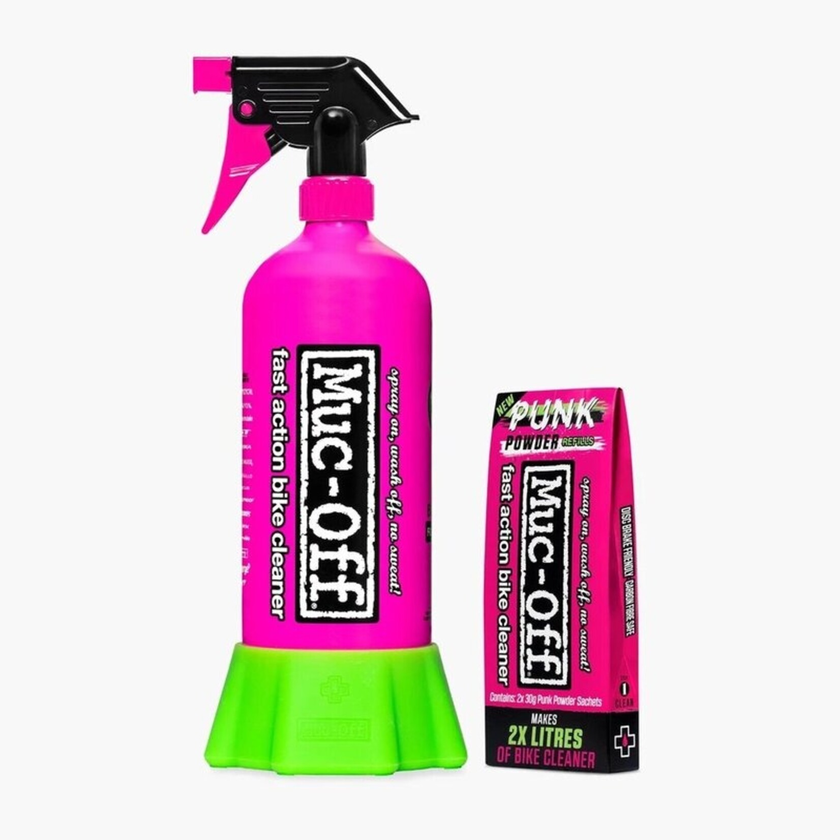 MUC-OFF  Bottle for Life Bundle - Aluminium Bottle/Punk Powder