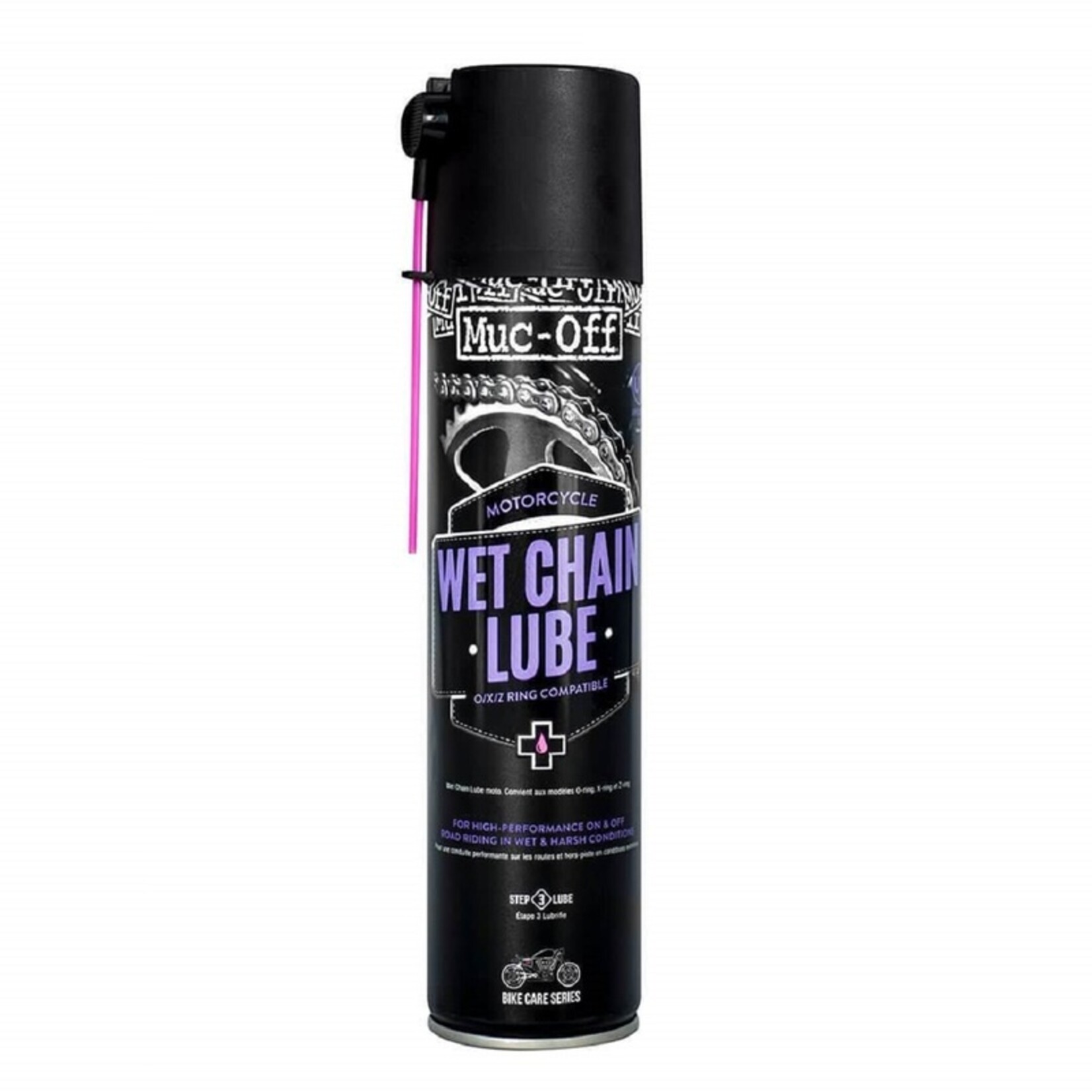 MUC-OFF  Wet Chain Lube - spuitbus 400 ml