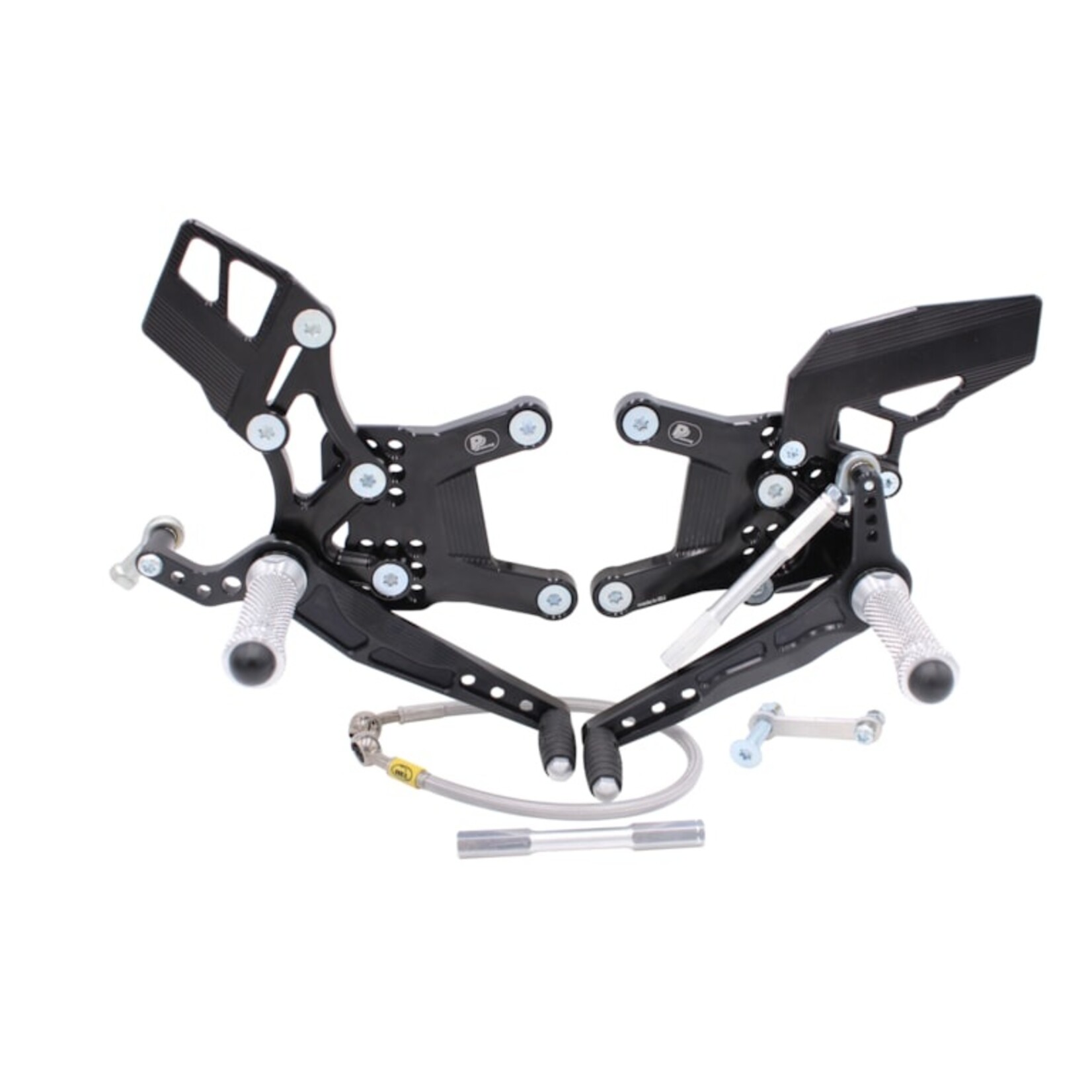 PP Tuning Remschakelset Kawasaki ZX-6R, ZX636 (2019-2024) met omgekeerd schakelschema – art.nr. 64301