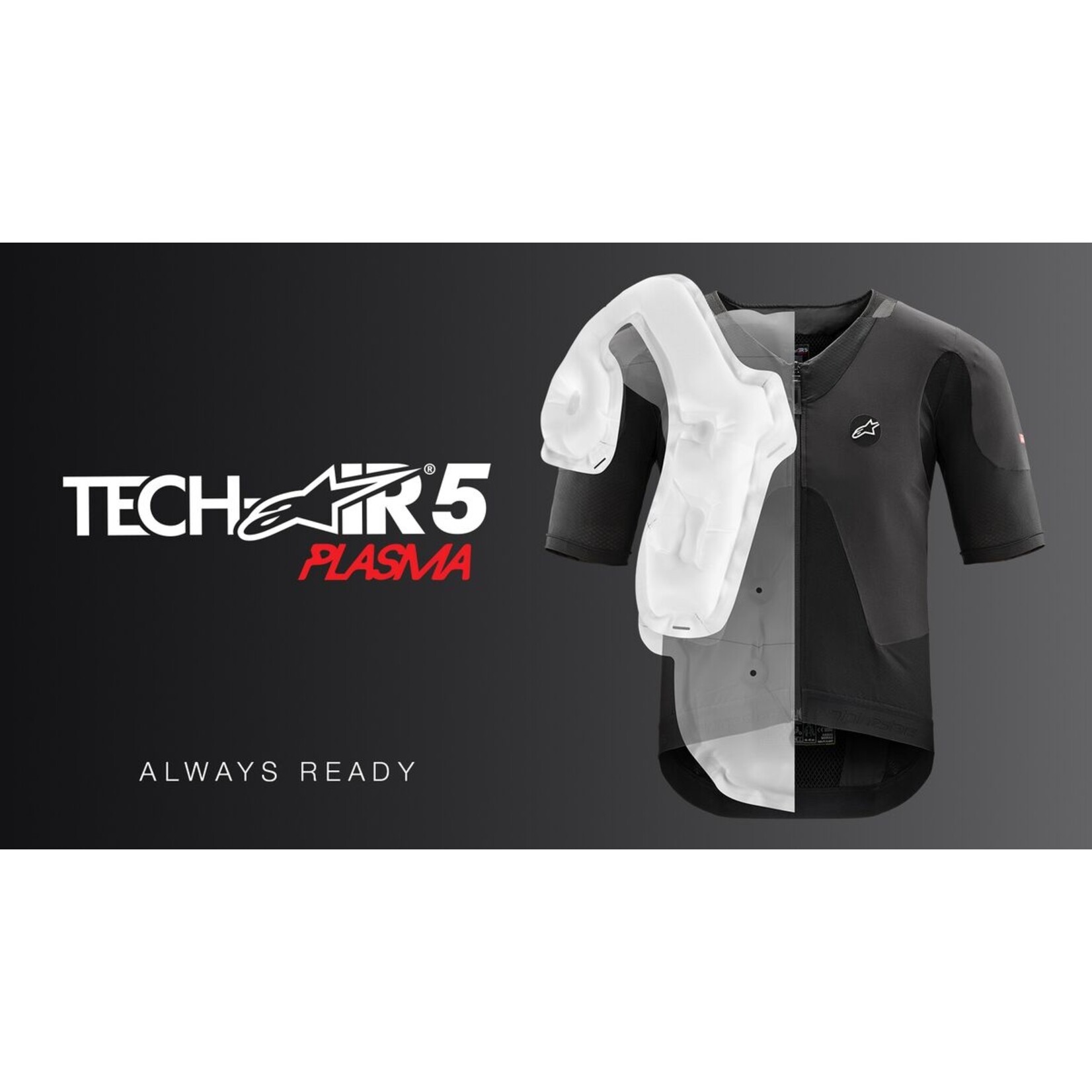 Alpinestars Tech-Air 5 PLASMA: ultralicht volledig autonoom airbag-system voor borst, rug, schouders en ribben