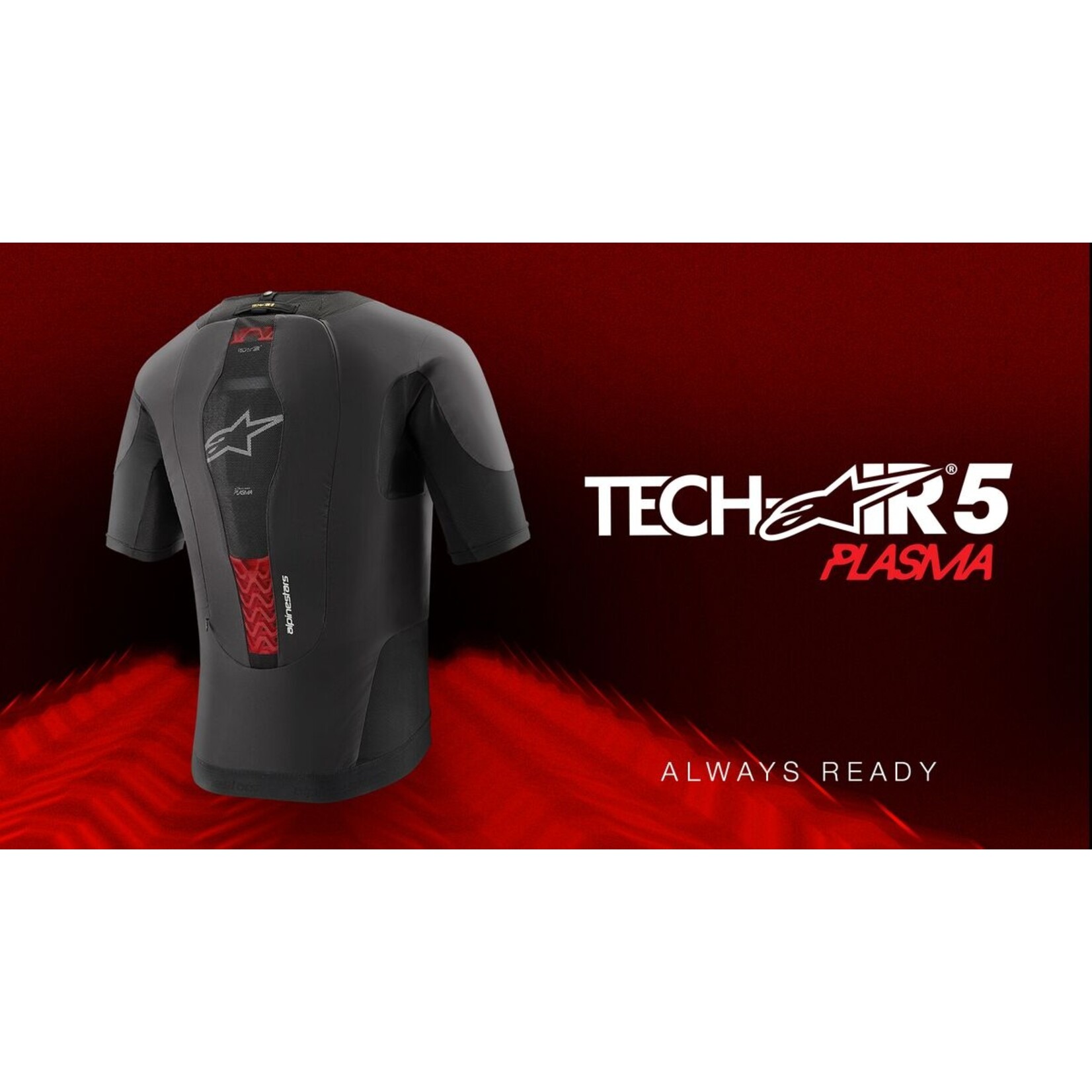 Alpinestars Tech-Air 5 PLASMA: ultralicht volledig autonoom airbag-system voor borst, rug, schouders en ribben