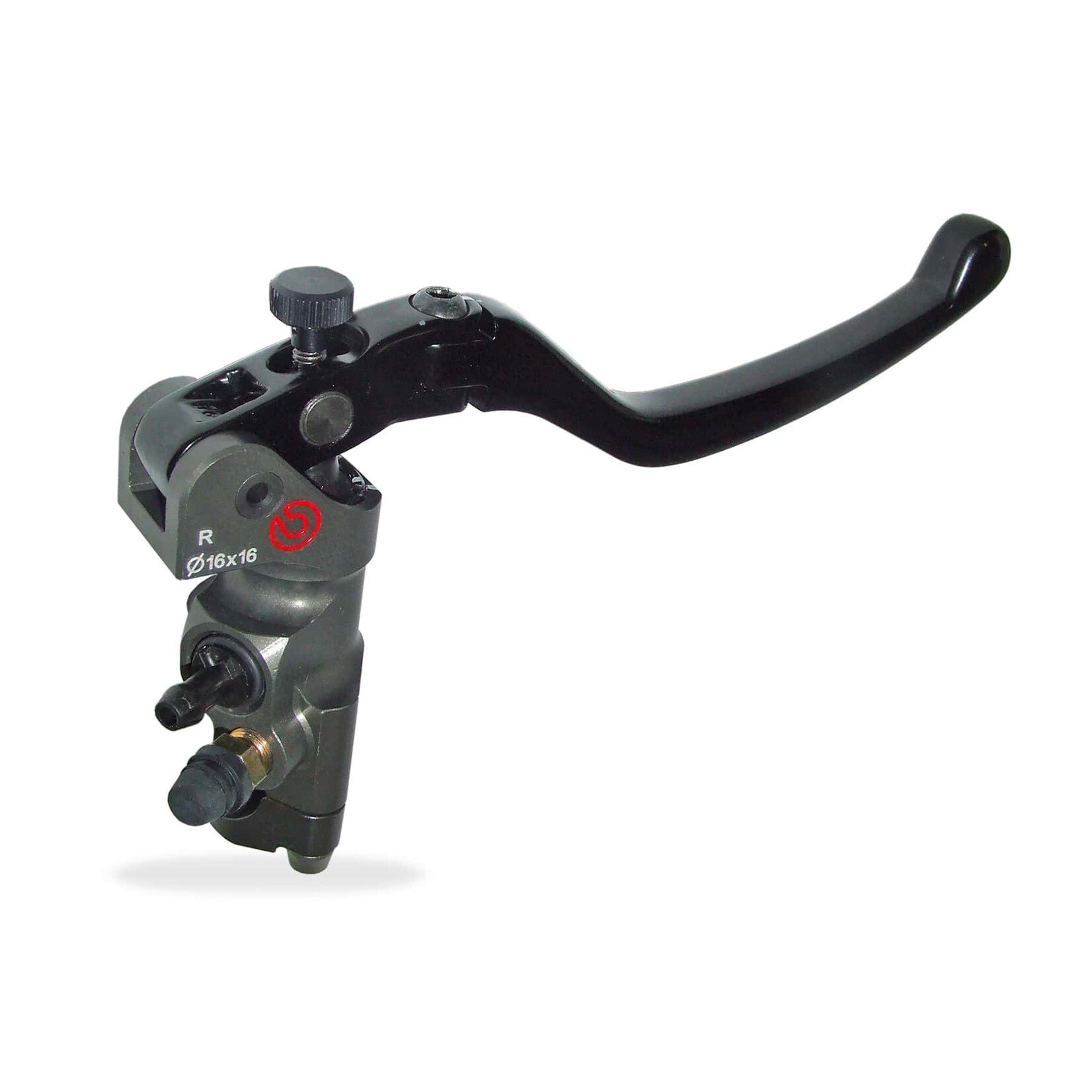 Brembo Racing Rempomp Radiaal PR16x16 Race-spec CNC gefreesd lange opklapbare hendel (XR01130) – Hvmparts.nl
