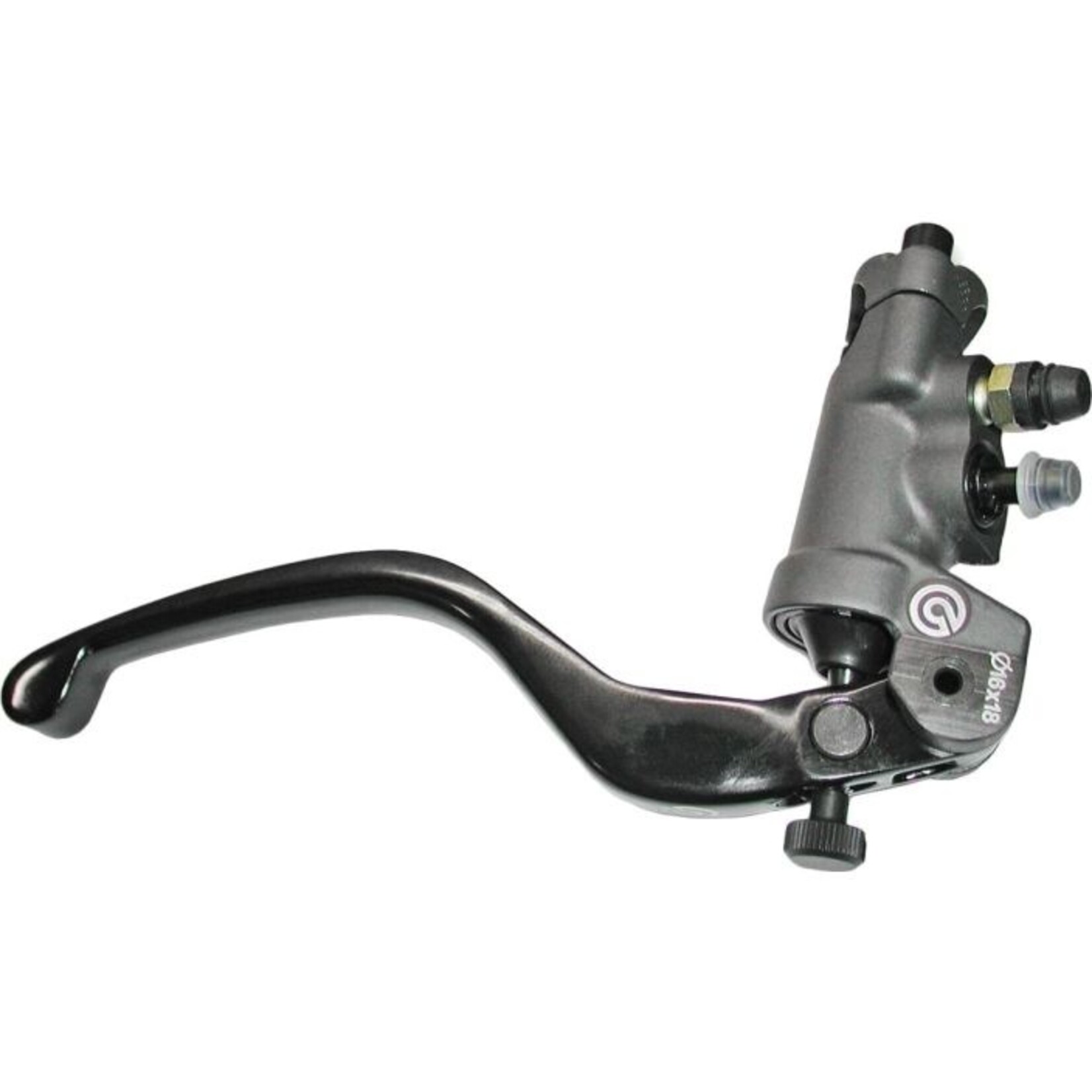 Brembo Racing Rempomp Radiaal PR16x18 Race-spec korte opklapbare hendel (110476082) – Hvmparts.nl