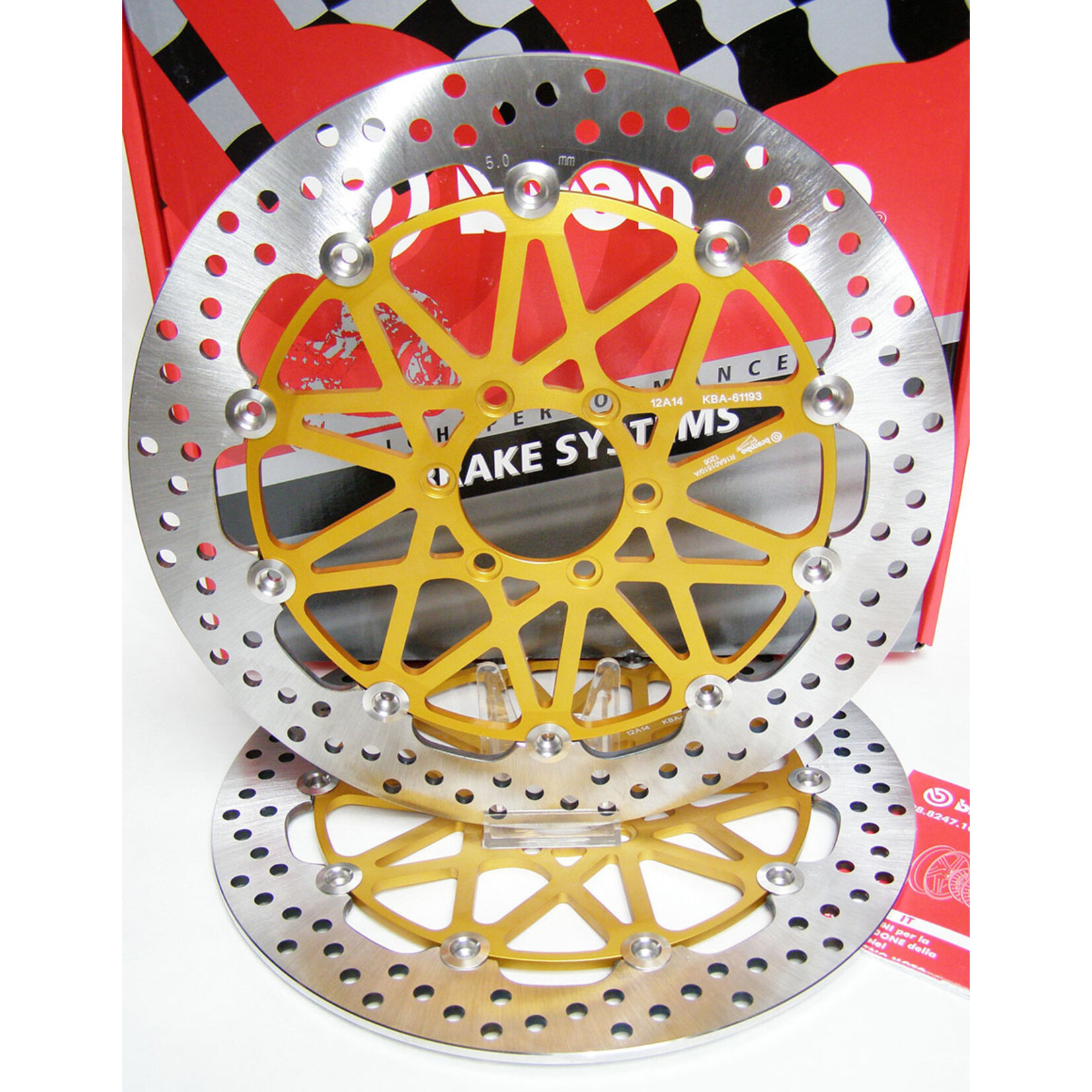 Brembo Racing Remschijfset Supersport brakedisc kit, remschijven Ducati Aprilia (208973752) – Hvmparts.nl