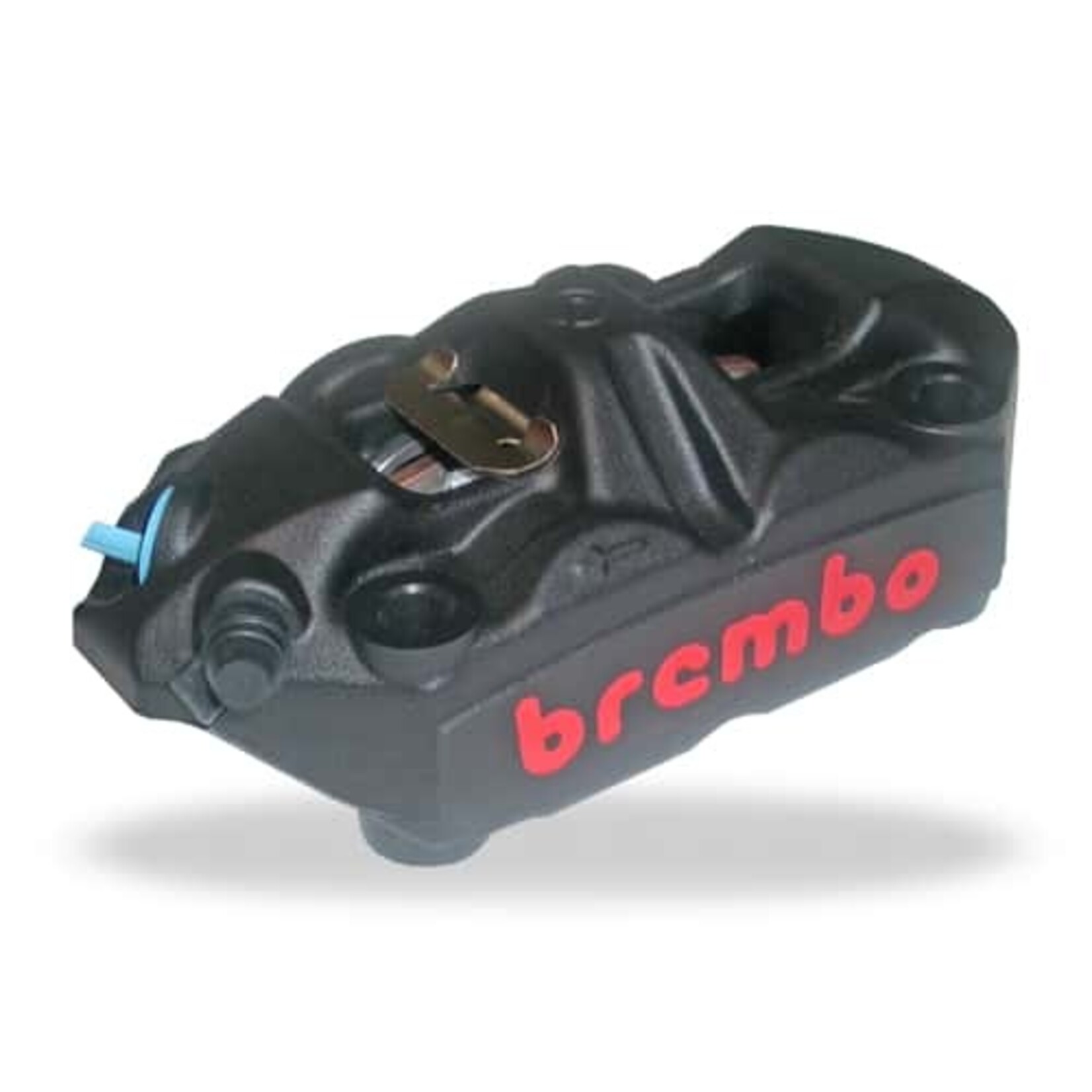 Brembo Racing Brembo Racing M4, 4-zuiger, 108 mm, zwart. Ontwikkeld voor constante remkracht en thermische stabiliteit.