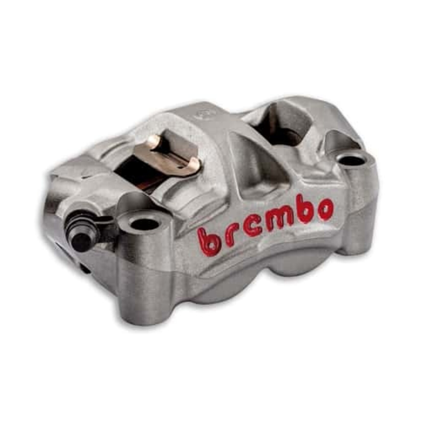 Brembo Racing Brembo Racing M50, 4-zuiger, 100 mm. Ontwikkeld voor constante remkracht en thermische stabiliteit.