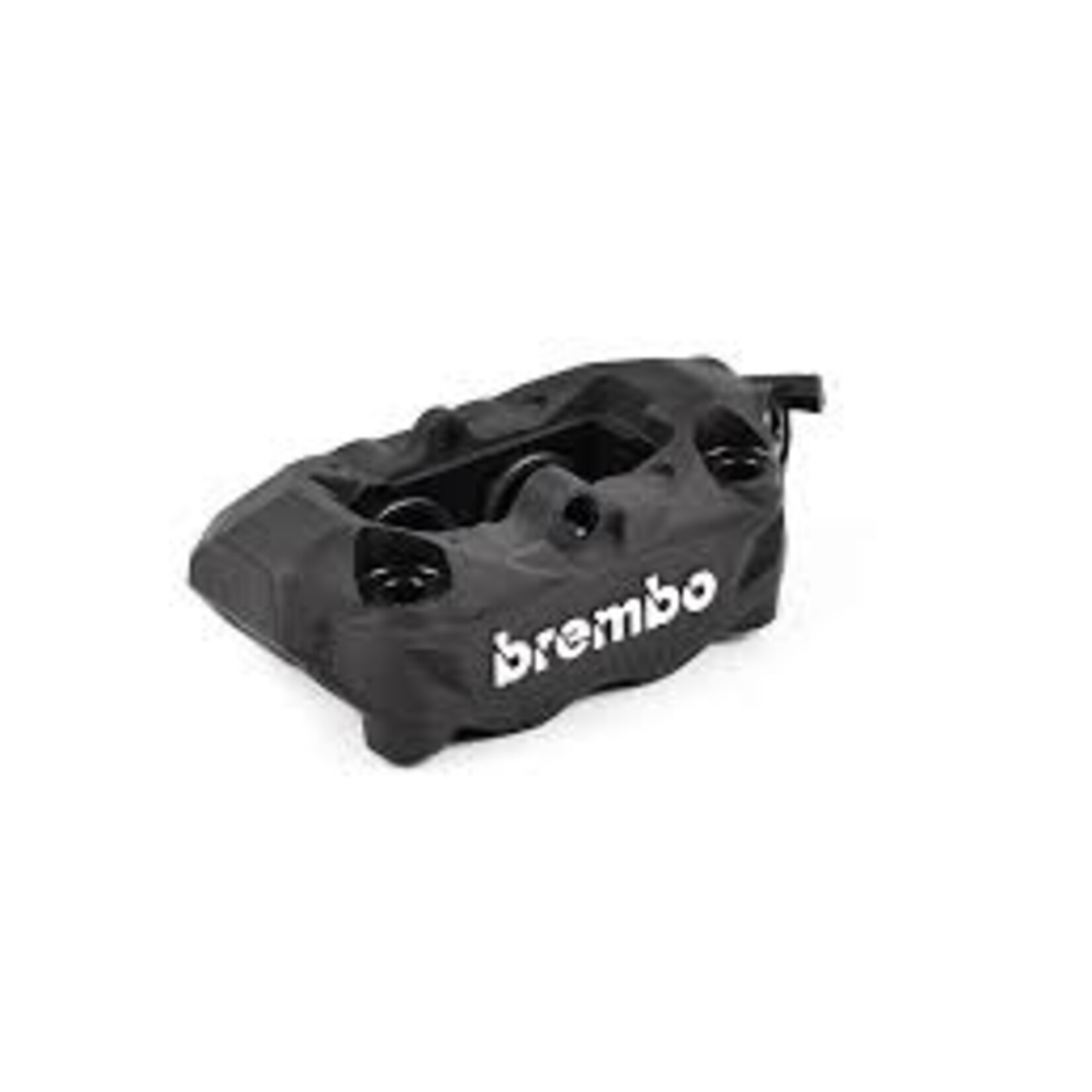 Brembo Racing Brembo Racing M4, 4-zuiger, 100 mm, zwart. Ontwikkeld voor constante remkracht en thermische stabiliteit.