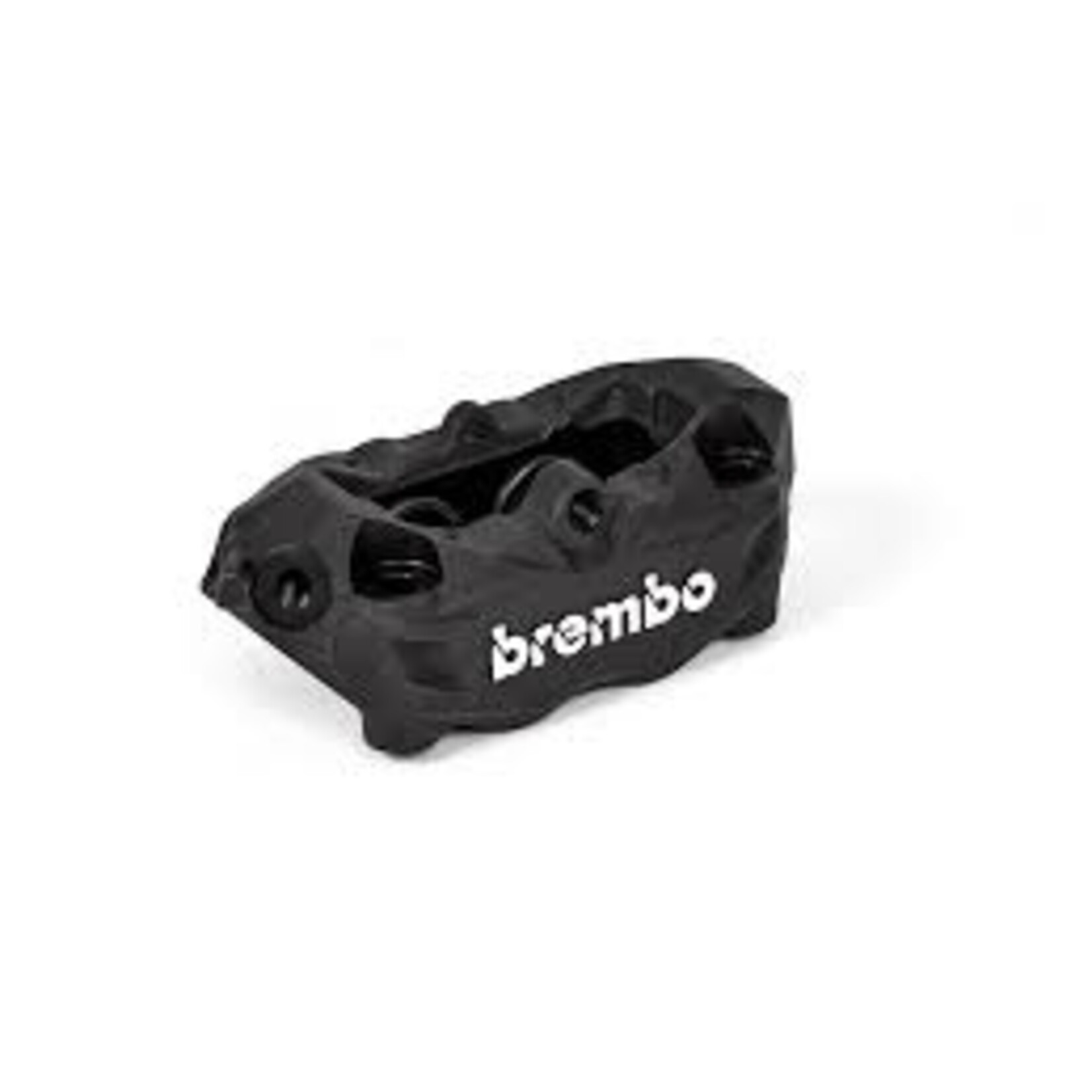 Brembo Racing Brembo Racing M4, 4-zuiger, 100 mm, zwart. Ontwikkeld voor constante remkracht en thermische stabiliteit.