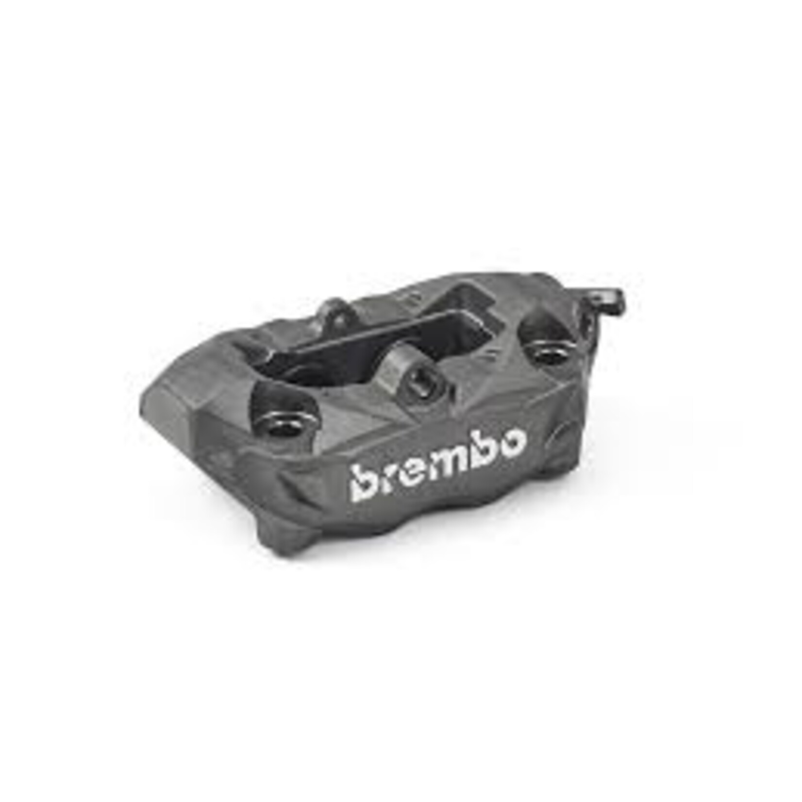 Brembo Racing Brembo Racing M4, 4-zuiger, 100 mm, titanium. Ontwikkeld voor constante remkracht en thermische stabiliteit.