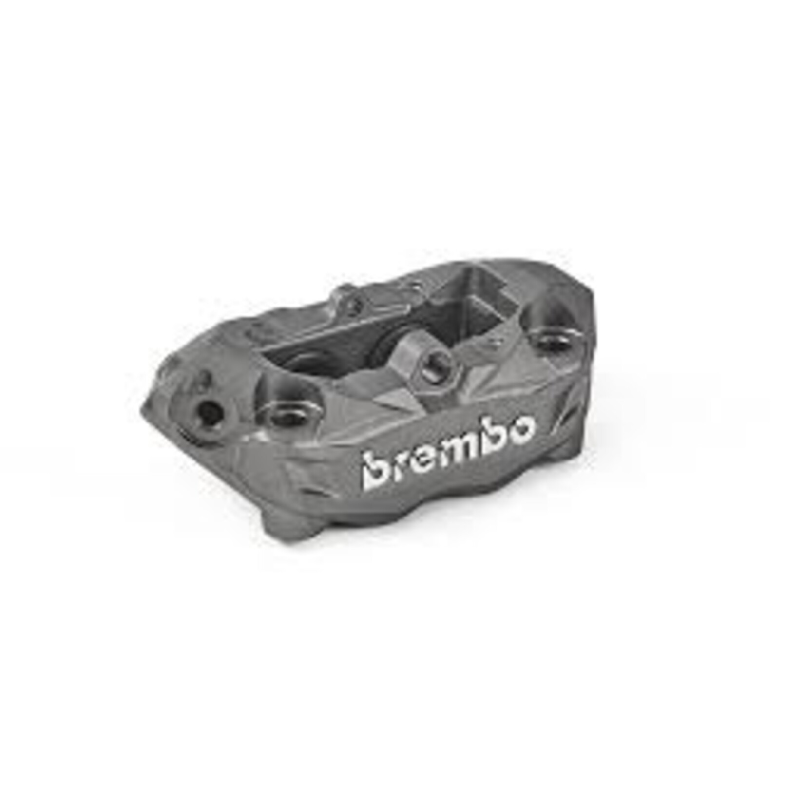 Brembo Racing Brembo Racing M4, 4-zuiger, 100 mm, titanium. Ontwikkeld voor constante remkracht en thermische stabiliteit.