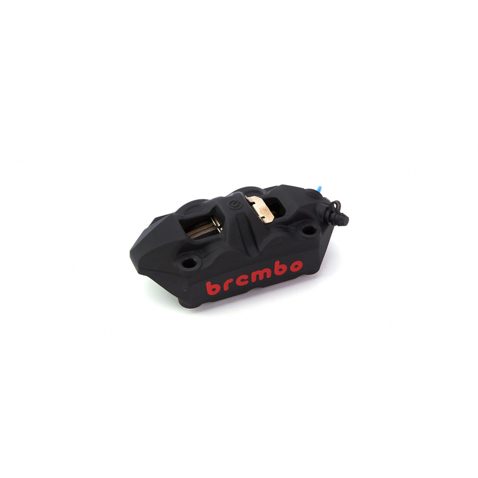 Brembo Racing Brembo Racing M4, 4-zuiger, 108 mm, zwart. Ontwikkeld voor constante remkracht en thermische stabiliteit.