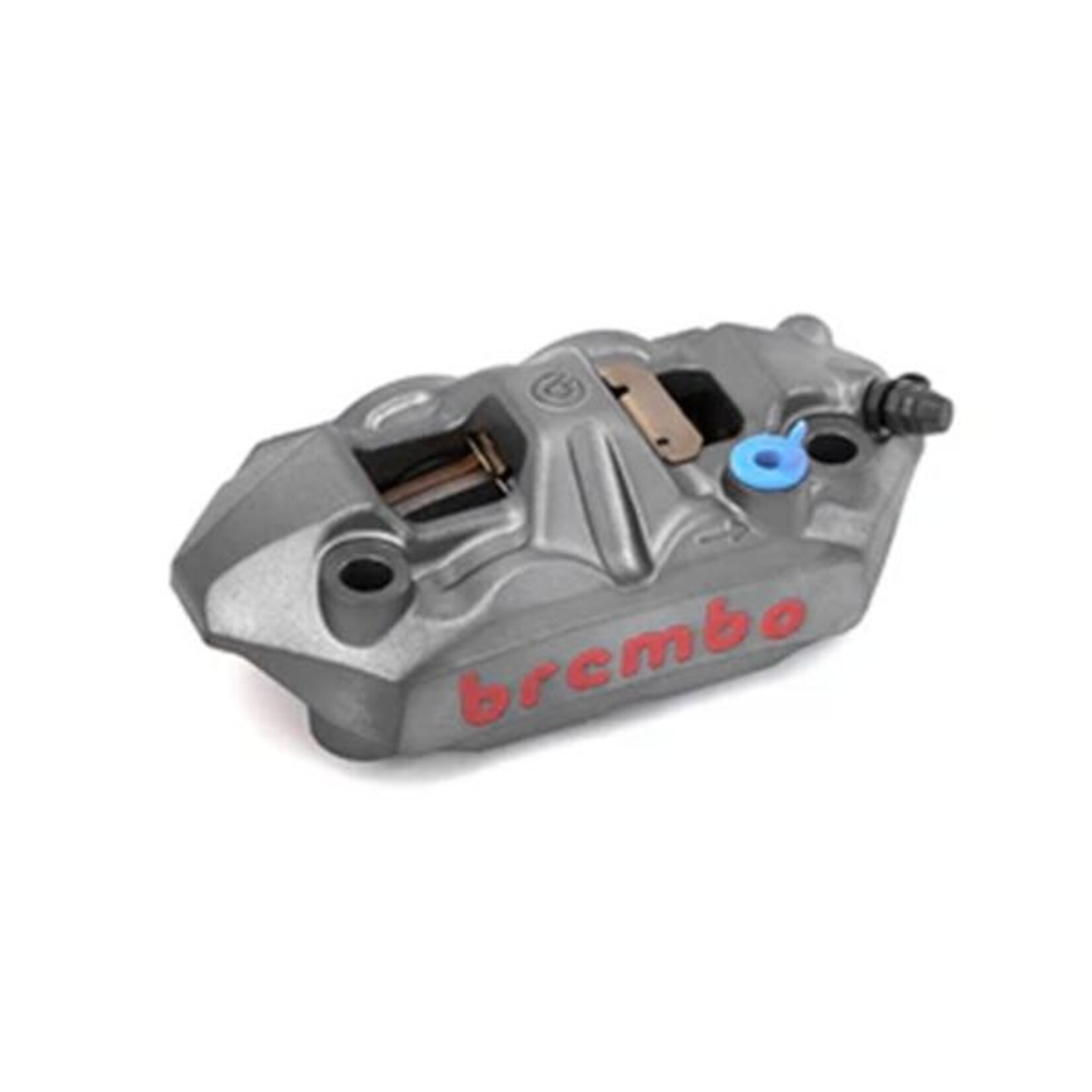 Brembo Racing Brembo Racing M4, 4-zuiger, 108 mm. Ontwikkeld voor constante remkracht en thermische stabiliteit.