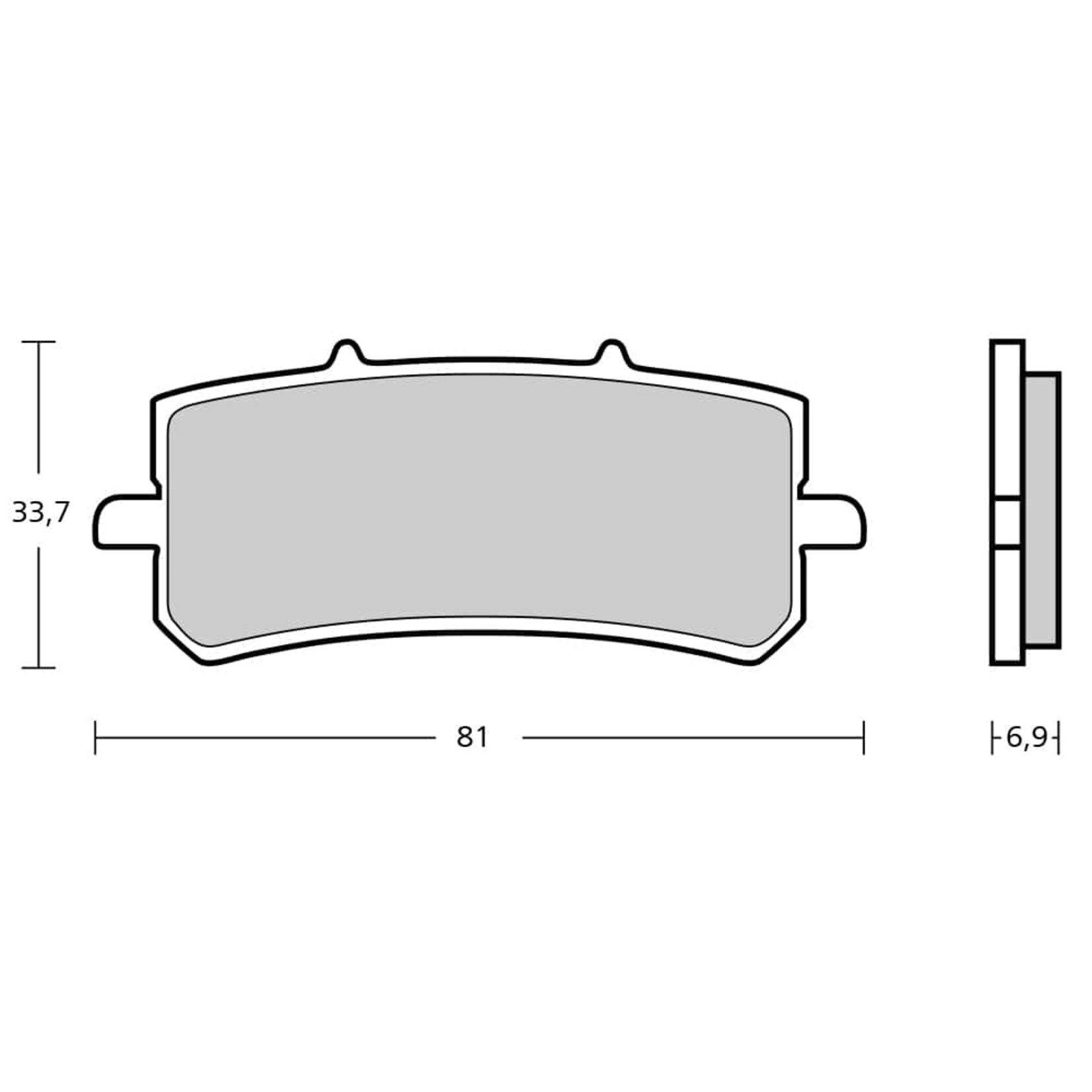 Brembo Racing Remblokken Z04 –  (107A48684) – Hvmparts.nl