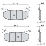 Brembo Racing 107A48616 - Z04 Remblokken - HYPURE CALIPER