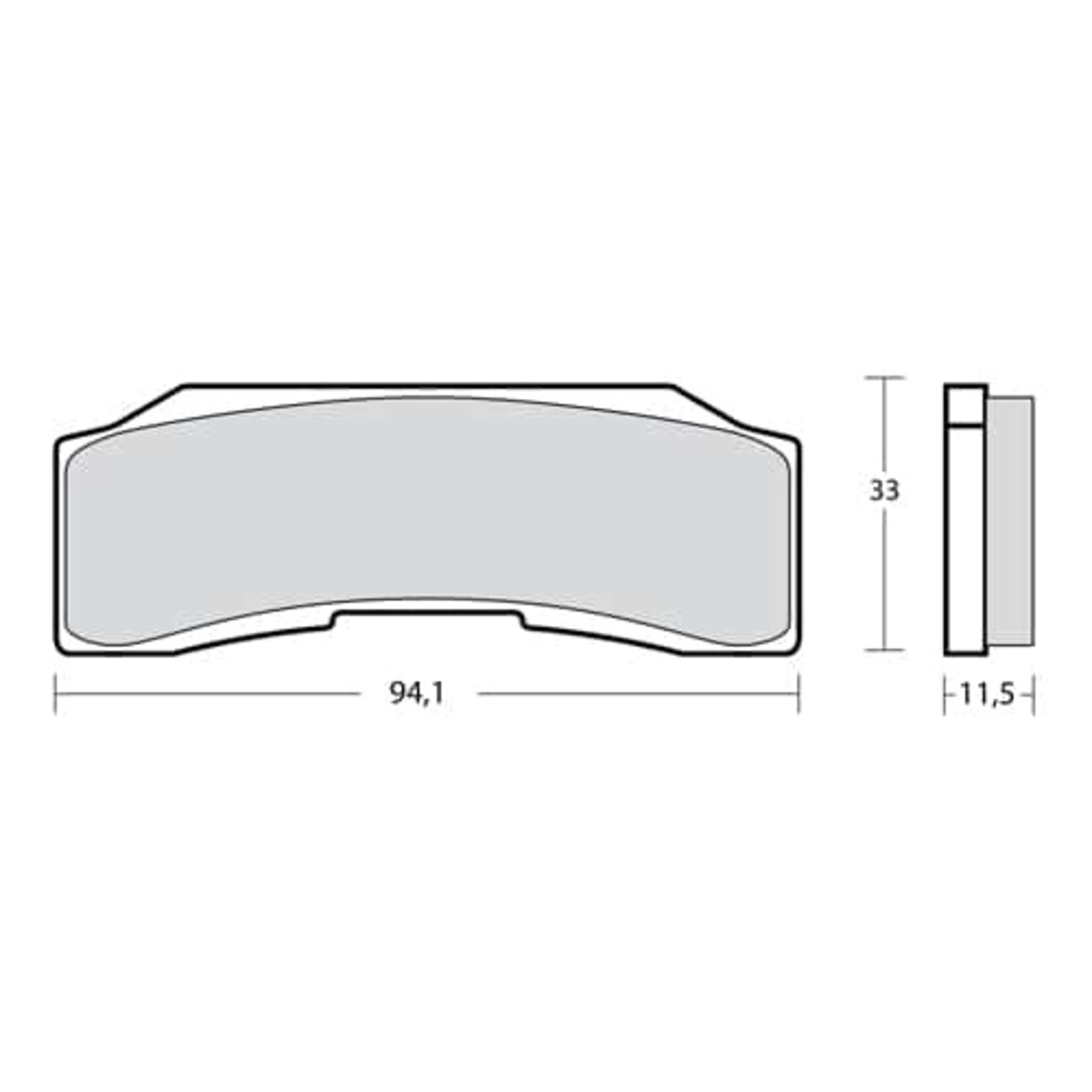 Brembo Racing Remblokken Z03 –  (07B36640) – Hvmparts.nl