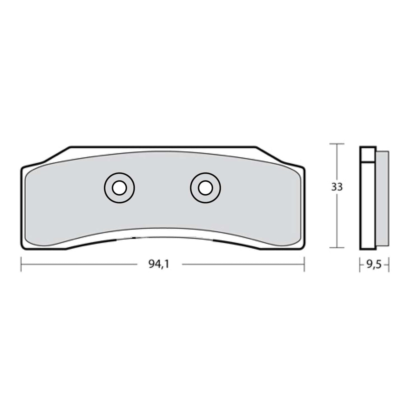 Brembo Racing Remblokken Z04 –  (07B36690) – Hvmparts.nl