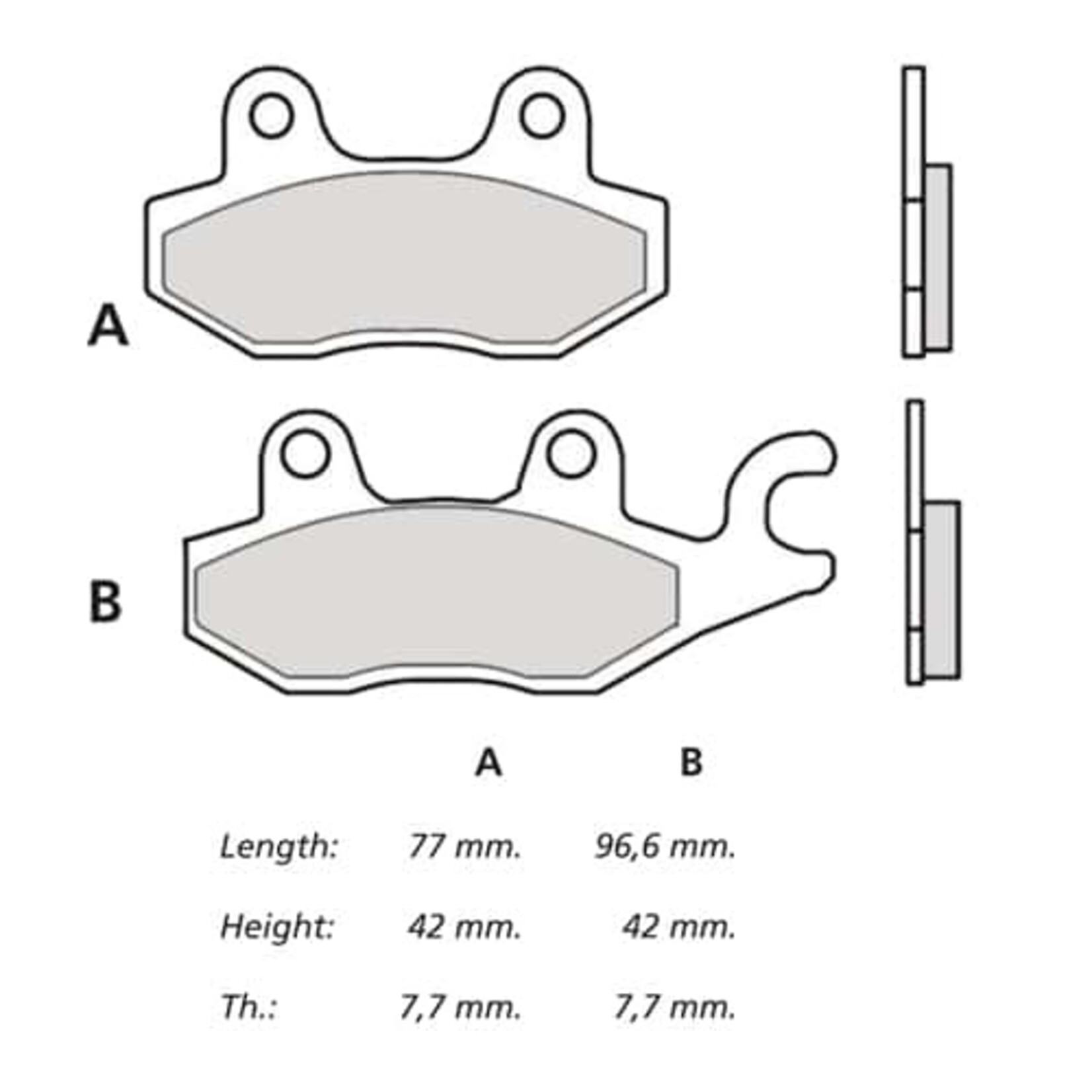 Brembo Racing Remblokken Z04 –  (M088Z04) – Hvmparts.nl