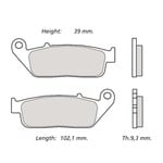 Brembo Racing 107A48609 - Z04 Remblokken
