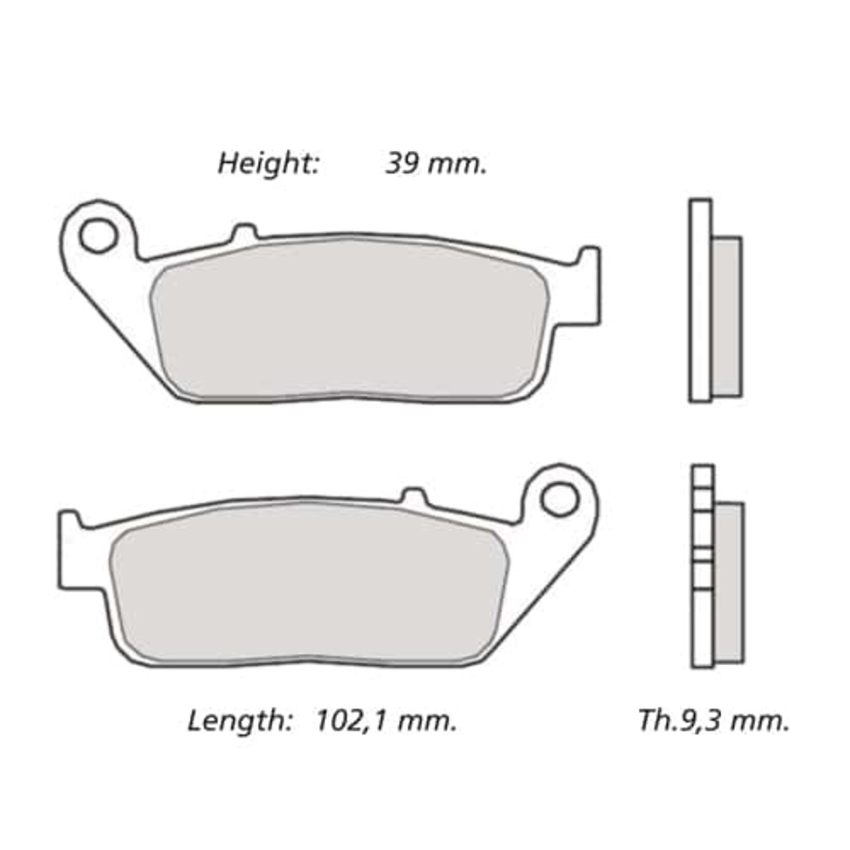 Brembo Racing Remblokken Z04 –  (M099Z04) – Hvmparts.nl