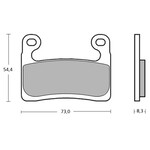 Brembo Racing 107A48631 - Z03 Remblokken