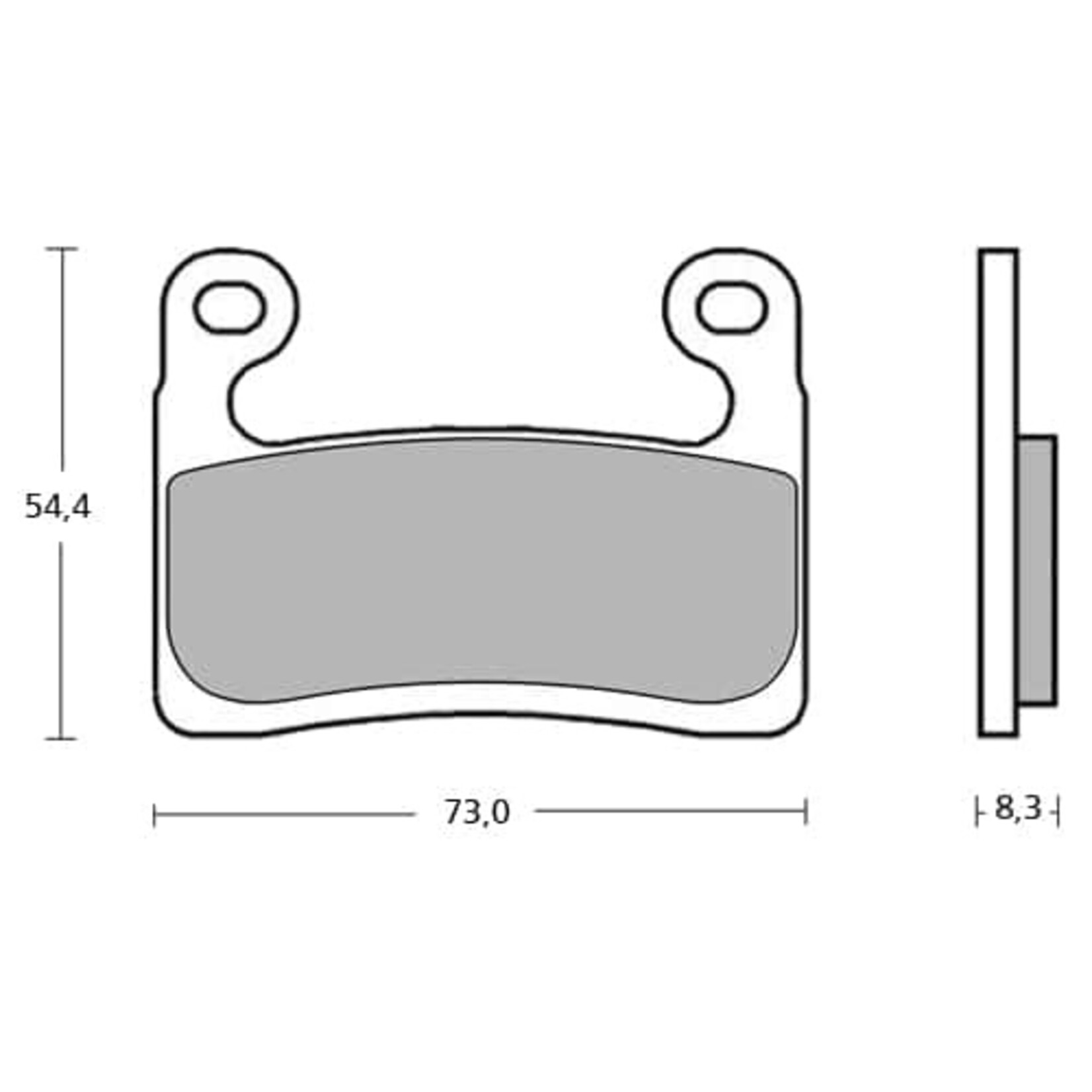 Brembo Racing Remblokken Z03 –  (M118Z03) – Hvmparts.nl