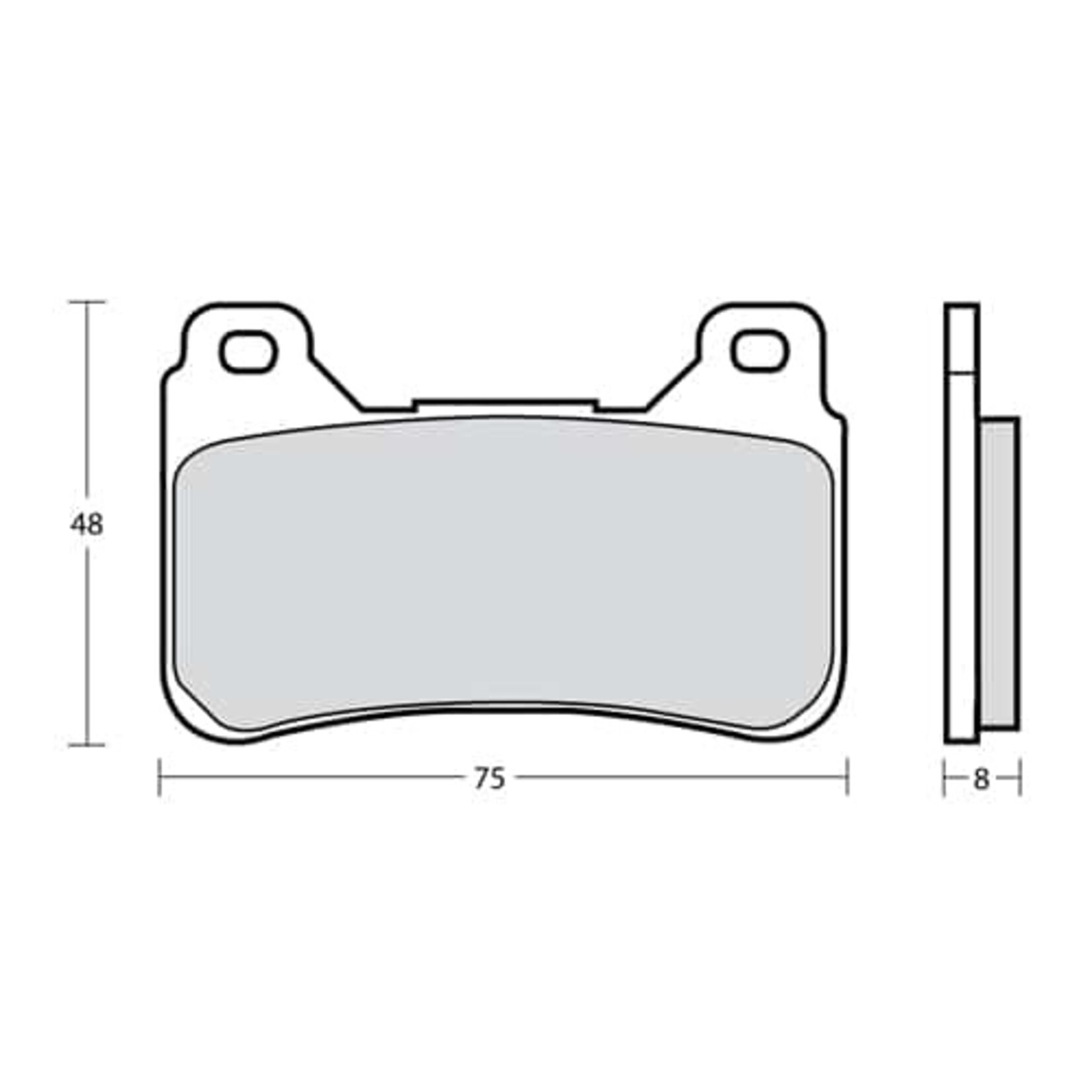 Brembo Racing Remblokken Z04 –  (M488Z04) – Hvmparts.nl