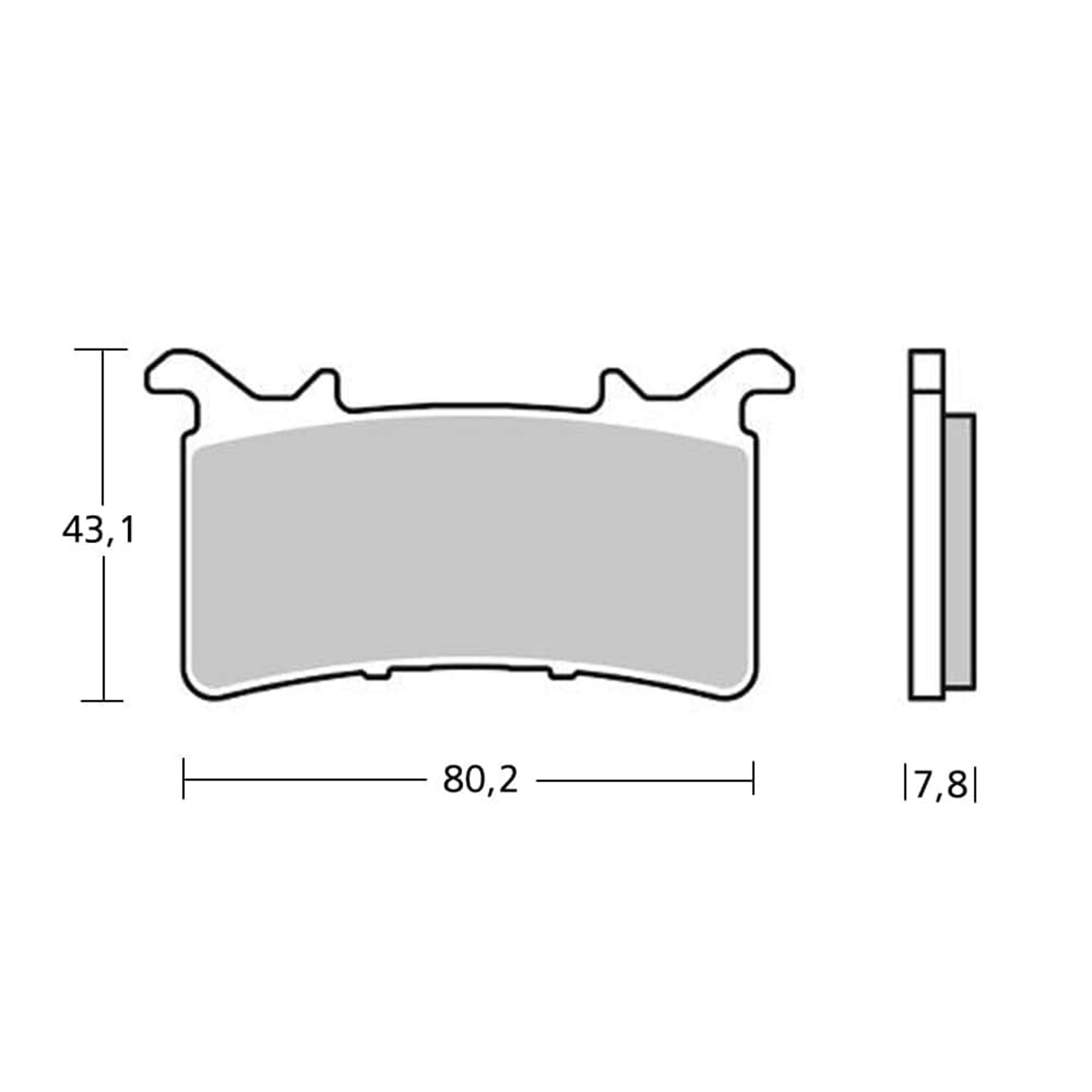 Brembo Racing Remblokken Z04 –  (M578Z04) – Hvmparts.nl