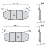 Brembo Racing 107A48615 - Z04 Remblokken - HYPURE CALIPER