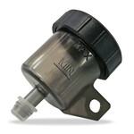 Brembo Racing RESERVOIR S 15 - STRAIGHT EXIT, CLUTCH, VERTICAL FIXING - SMOKED VERSION