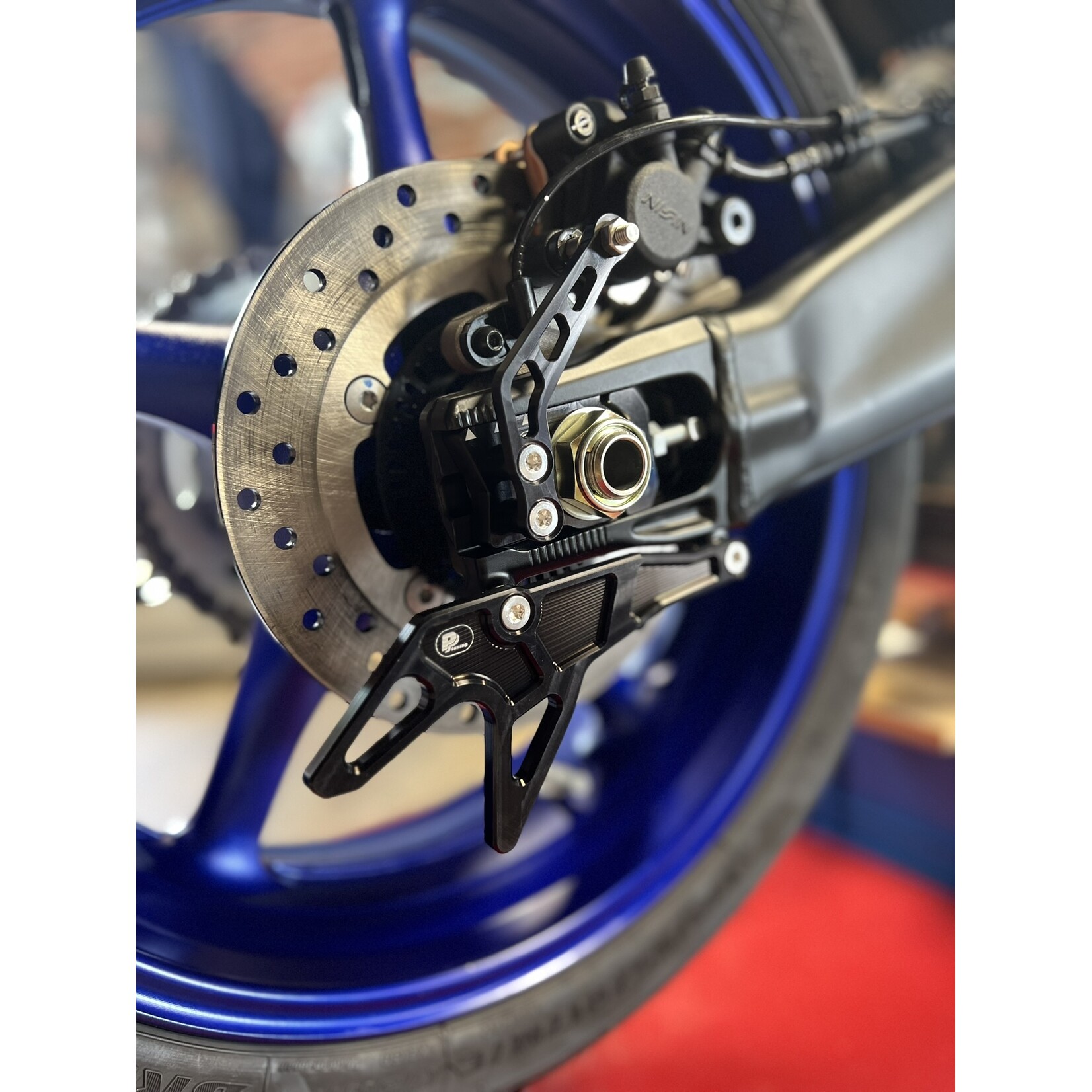 PP Tuning paddock stand haken Yamaha R9
