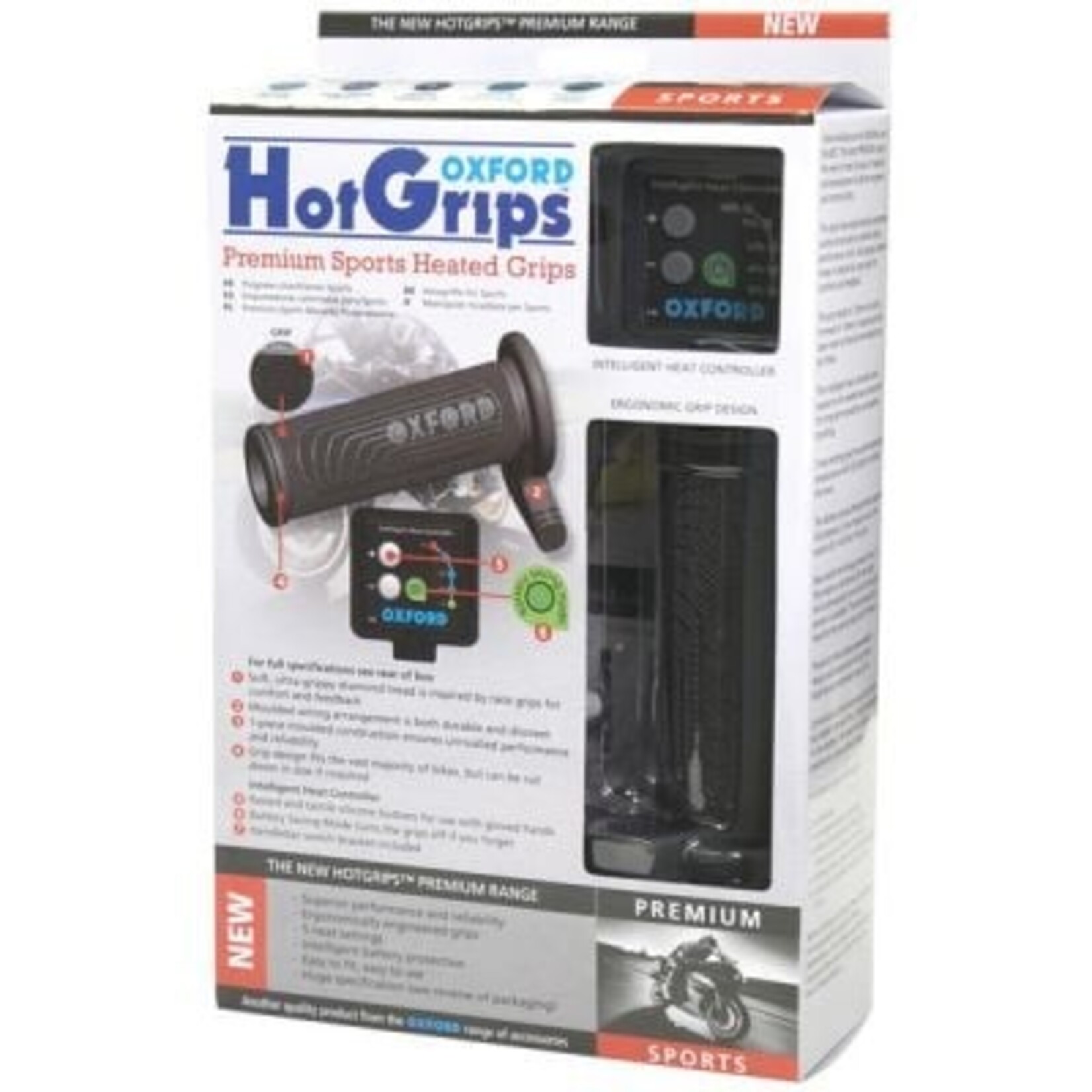 Oxford Hot Grips Premium Sport handvatverwarming