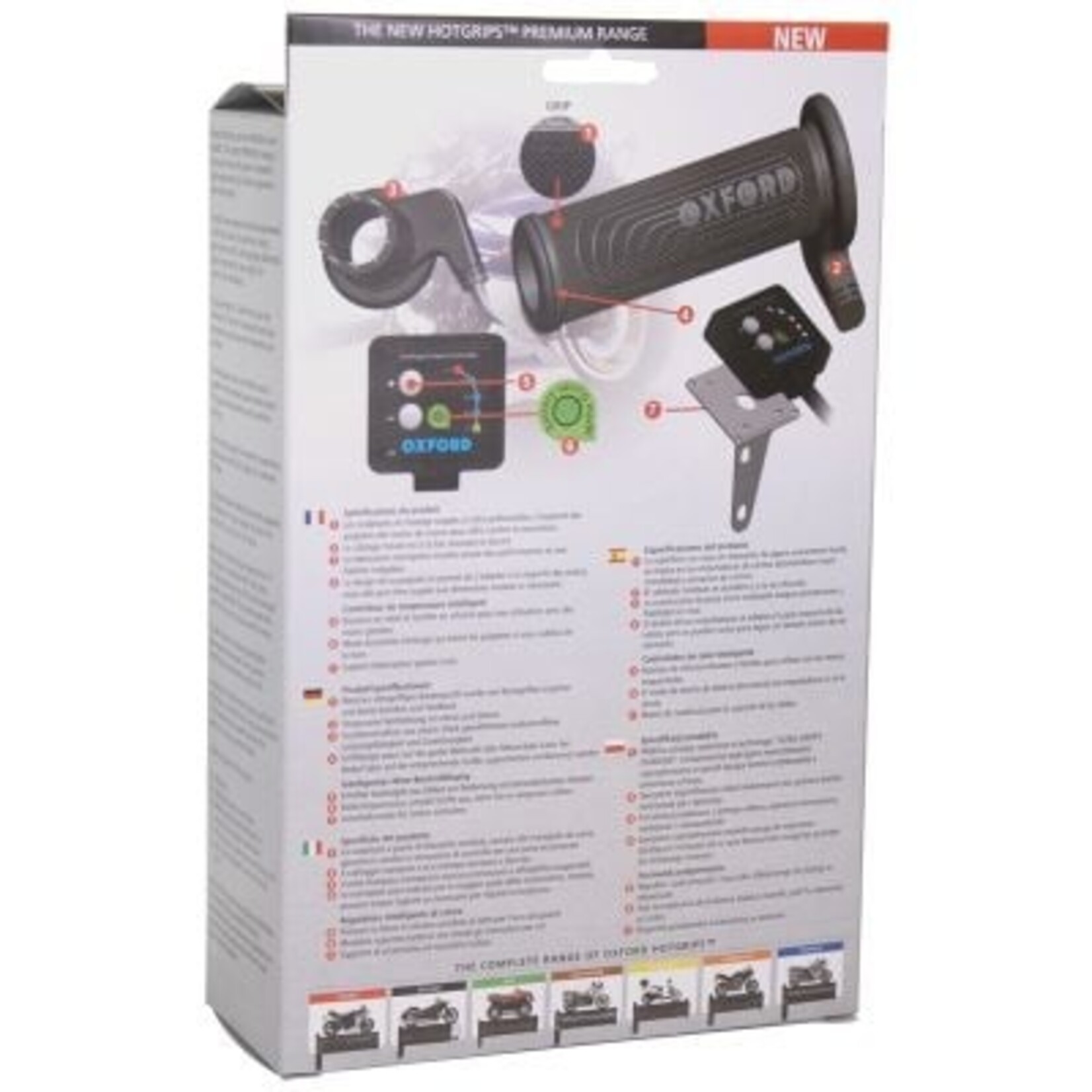 Oxford Hot Grips Premium Sport handvatverwarming