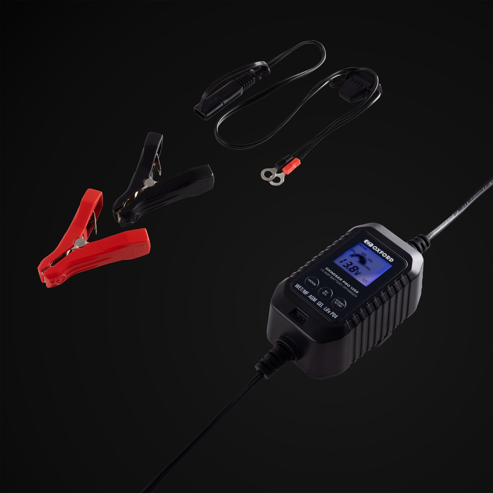 Oxford Oximiser Pro 1250 1.3A 6/12V Acculader