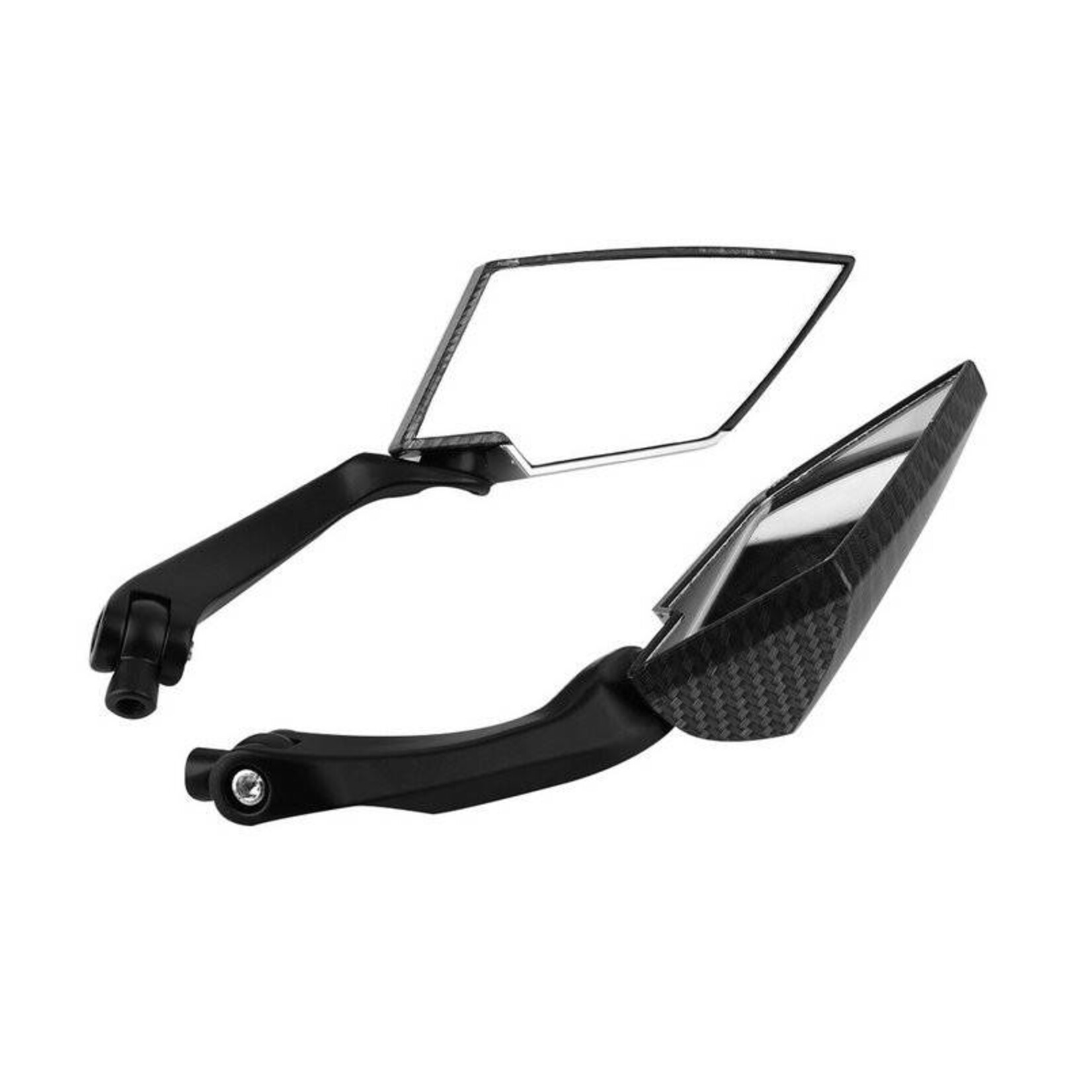 Accessori Italy Verstelbare spiegel set univereseel Carbon