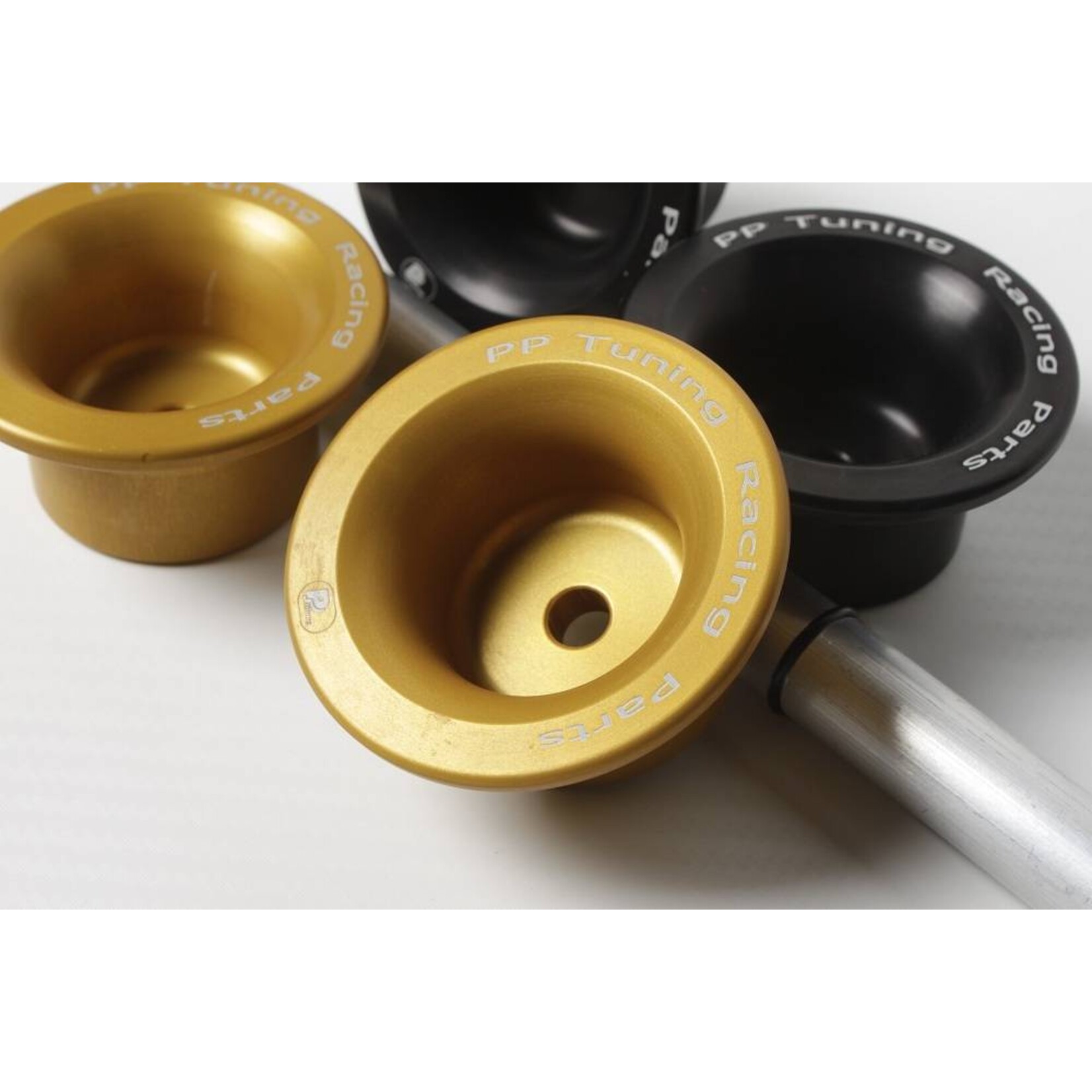 PP Tuning BMWS1000RR Vooras / Voorvork Protector Zwart