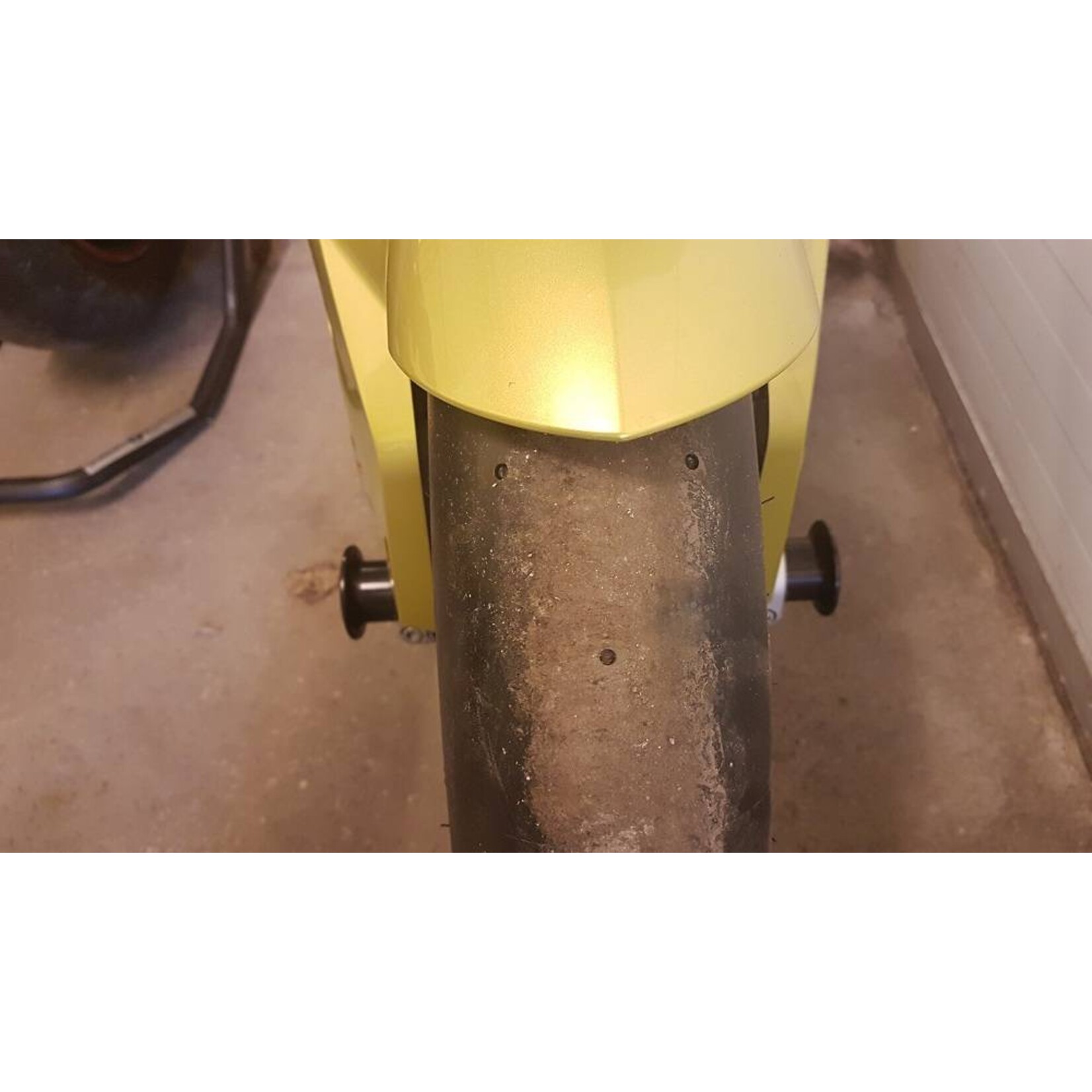PP Tuning BMWS1000RR Vooras / Voorvork Protector Zwart