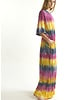 Californication long  tie dye dress  with sleeves