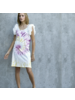 Izuskan Biarritz vestido corto de tule tie dye