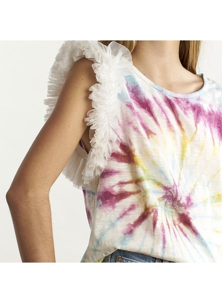 Ibiza tule T-shirt tie dye