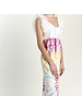 Florida Keys langes Tule Tie Dye Kleid