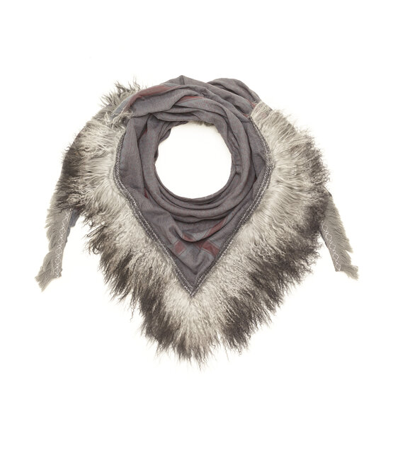 Bufanda original de Izuskan con tibet